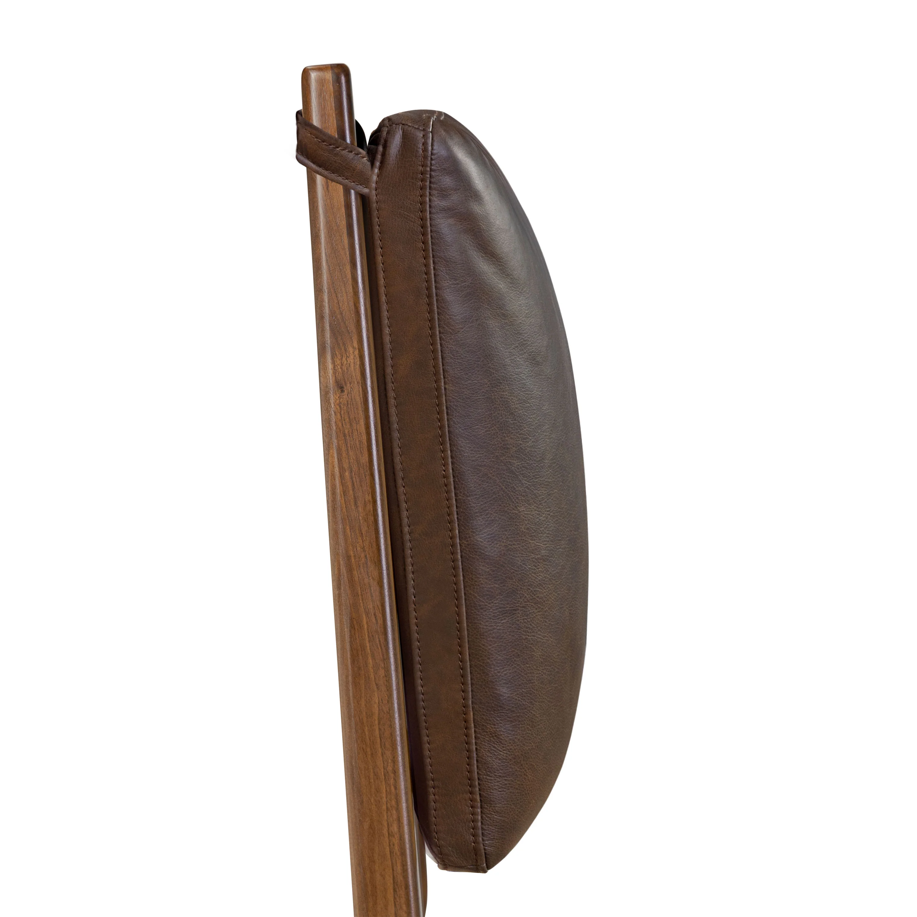 Truro Bed with Leather Cushions | Bridle Brown | King - Image 14