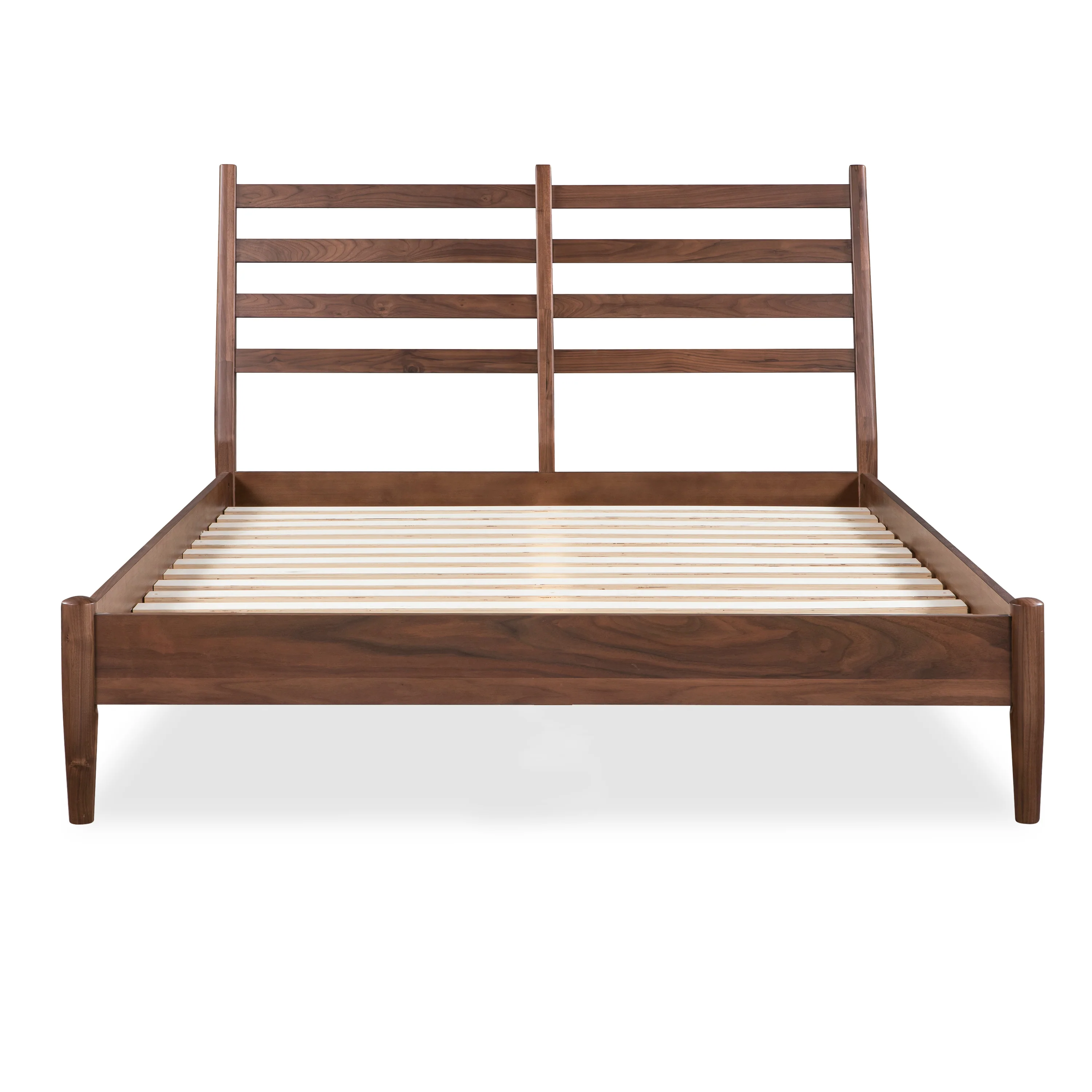 Truro Bed with Leather Cushions | Cognac Tan | Queen - Image 7