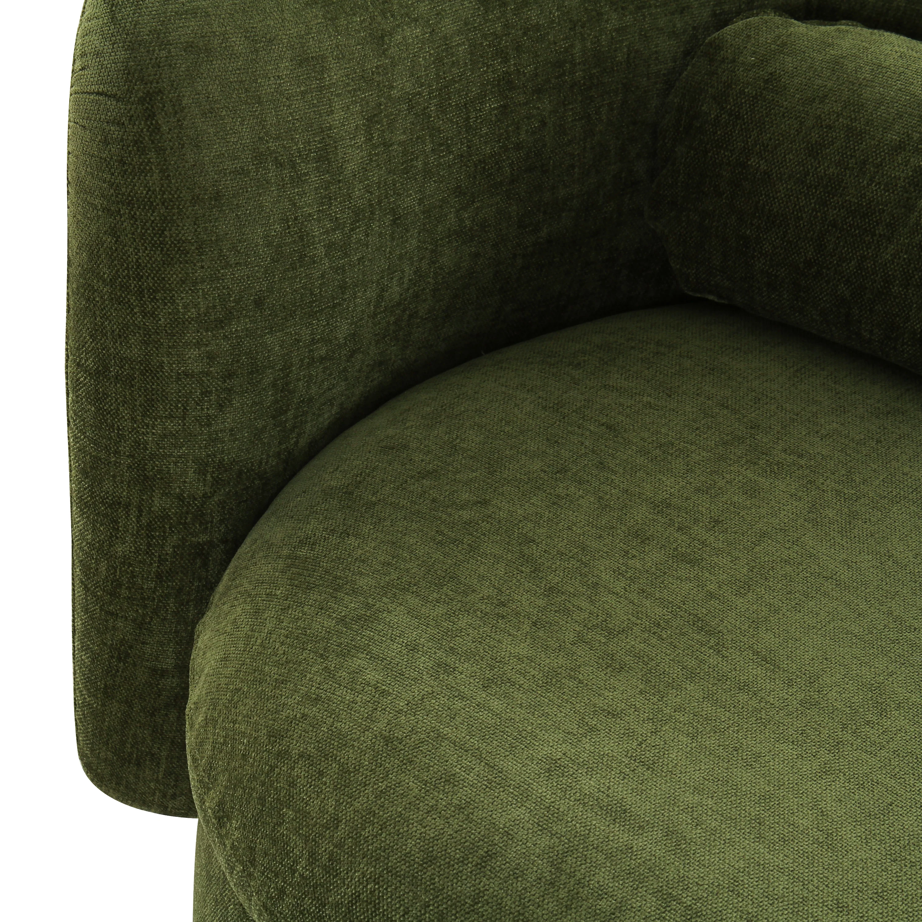 Tuzla Swivel Chair | Distressed Green Velvet - Image 12