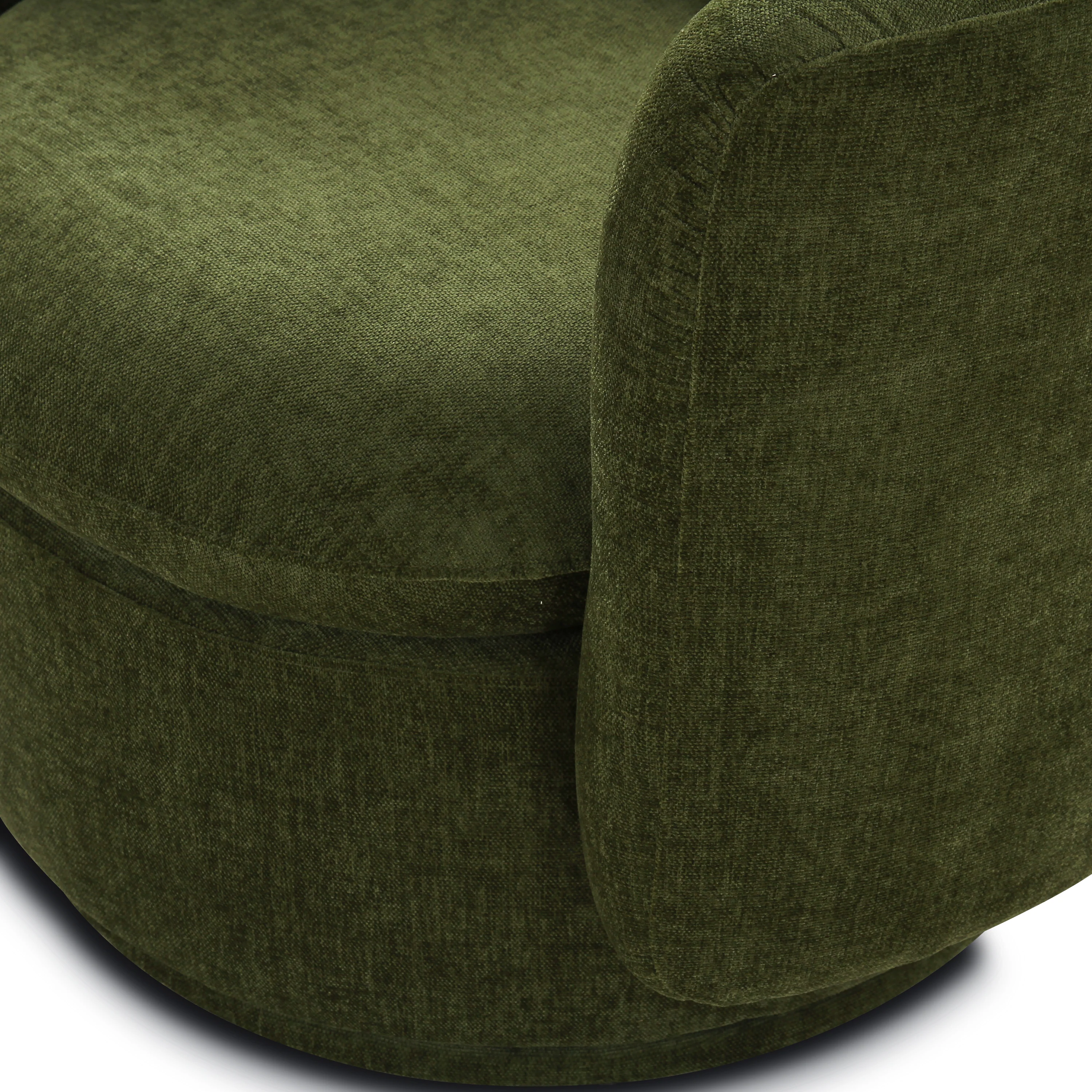 Tuzla Swivel Chair | Distressed Green Velvet - Image 13
