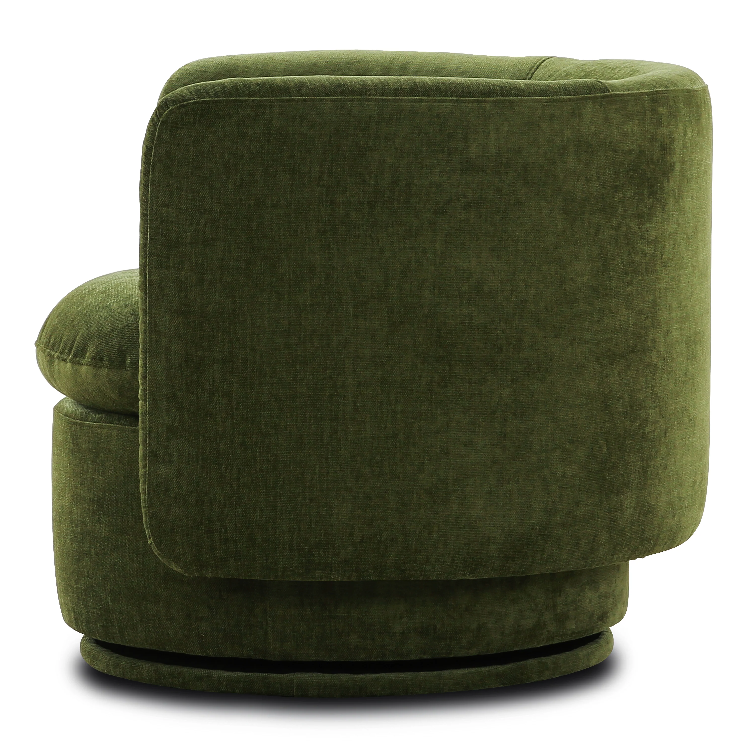 Tuzla Swivel Chair | Distressed Green Velvet - Image 5
