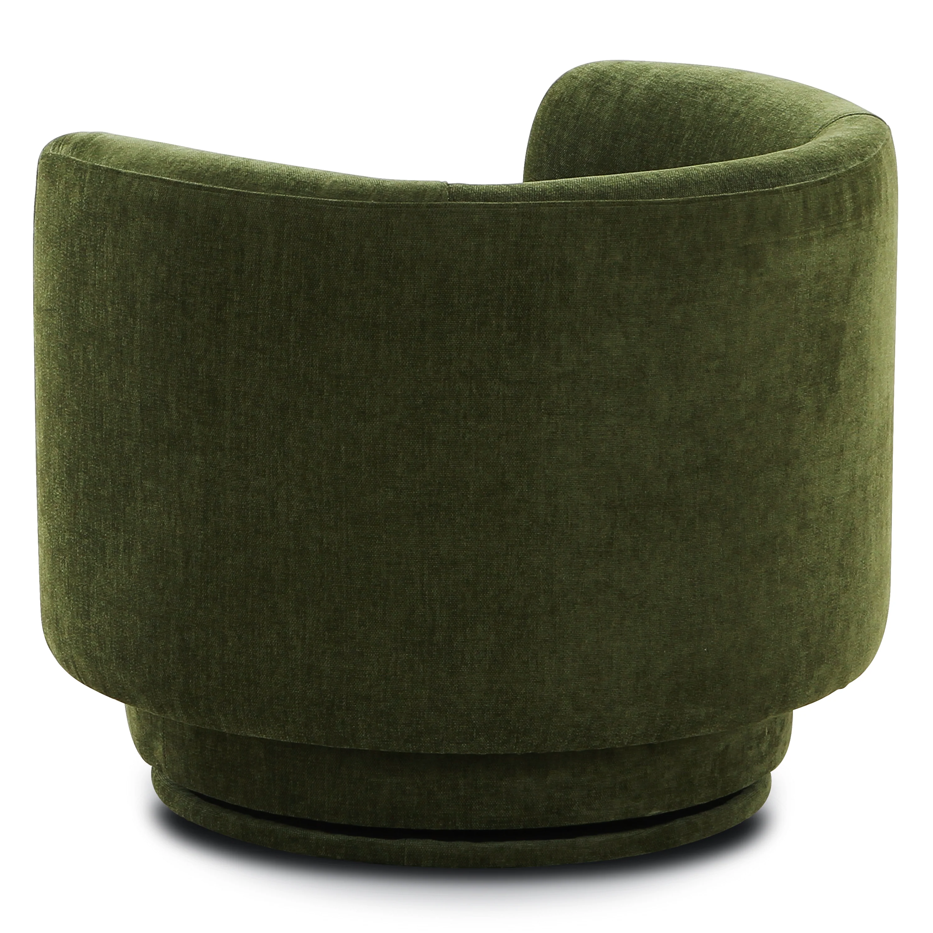 Tuzla Swivel Chair | Distressed Green Velvet - Image 6