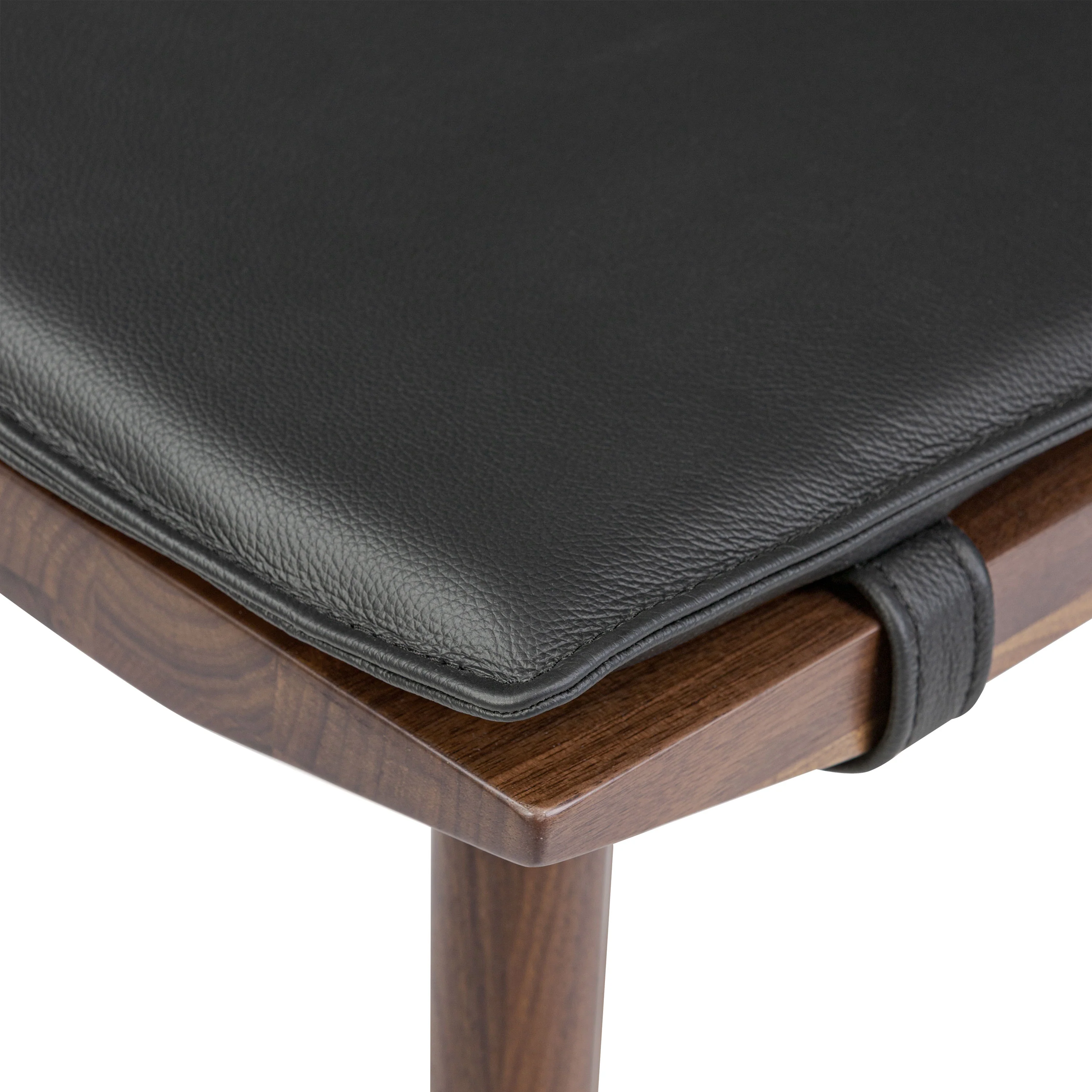 Valentino 26" Counter Stool | Black/Walnut - Image 6