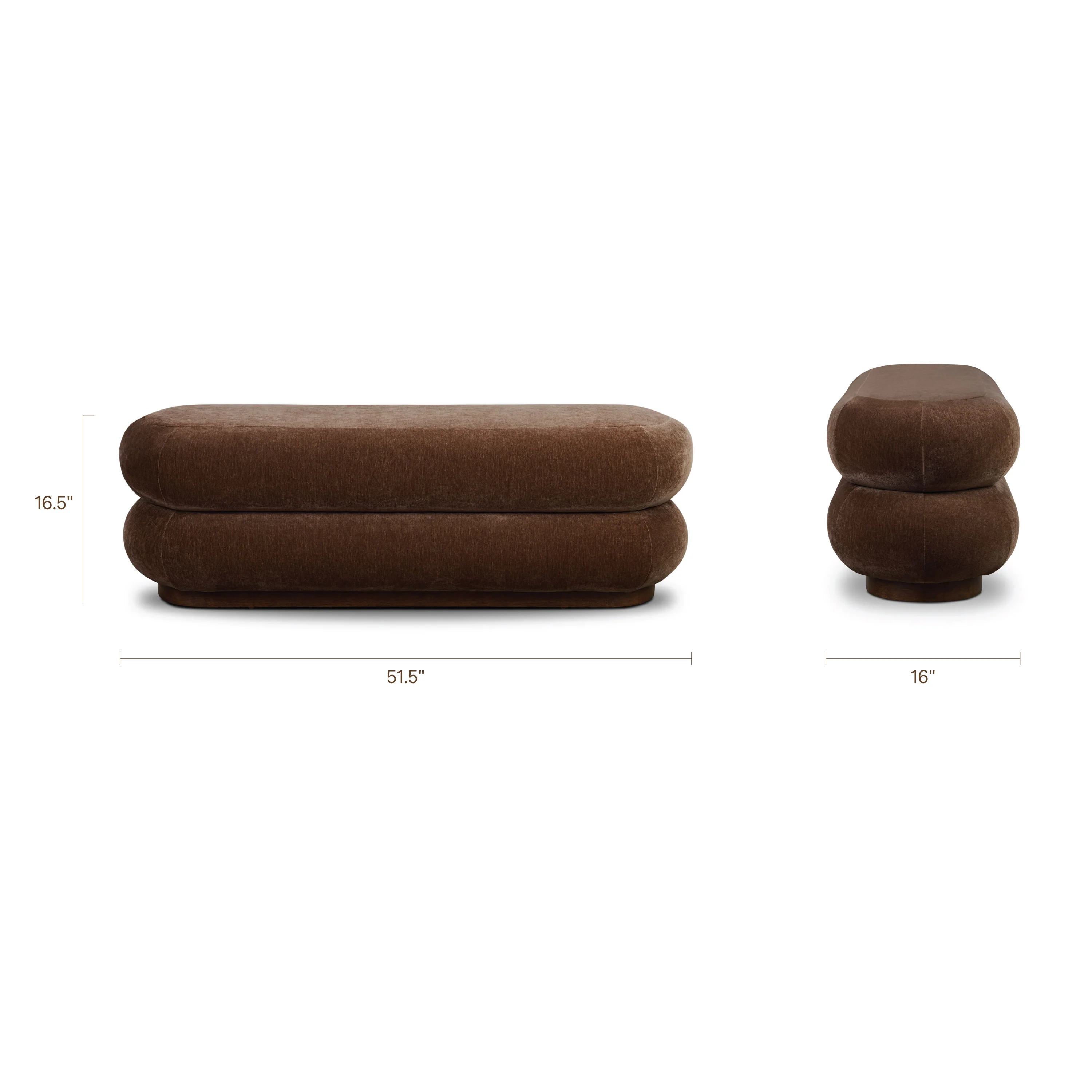 Varde Bench | Bronzer Brown - Image 11