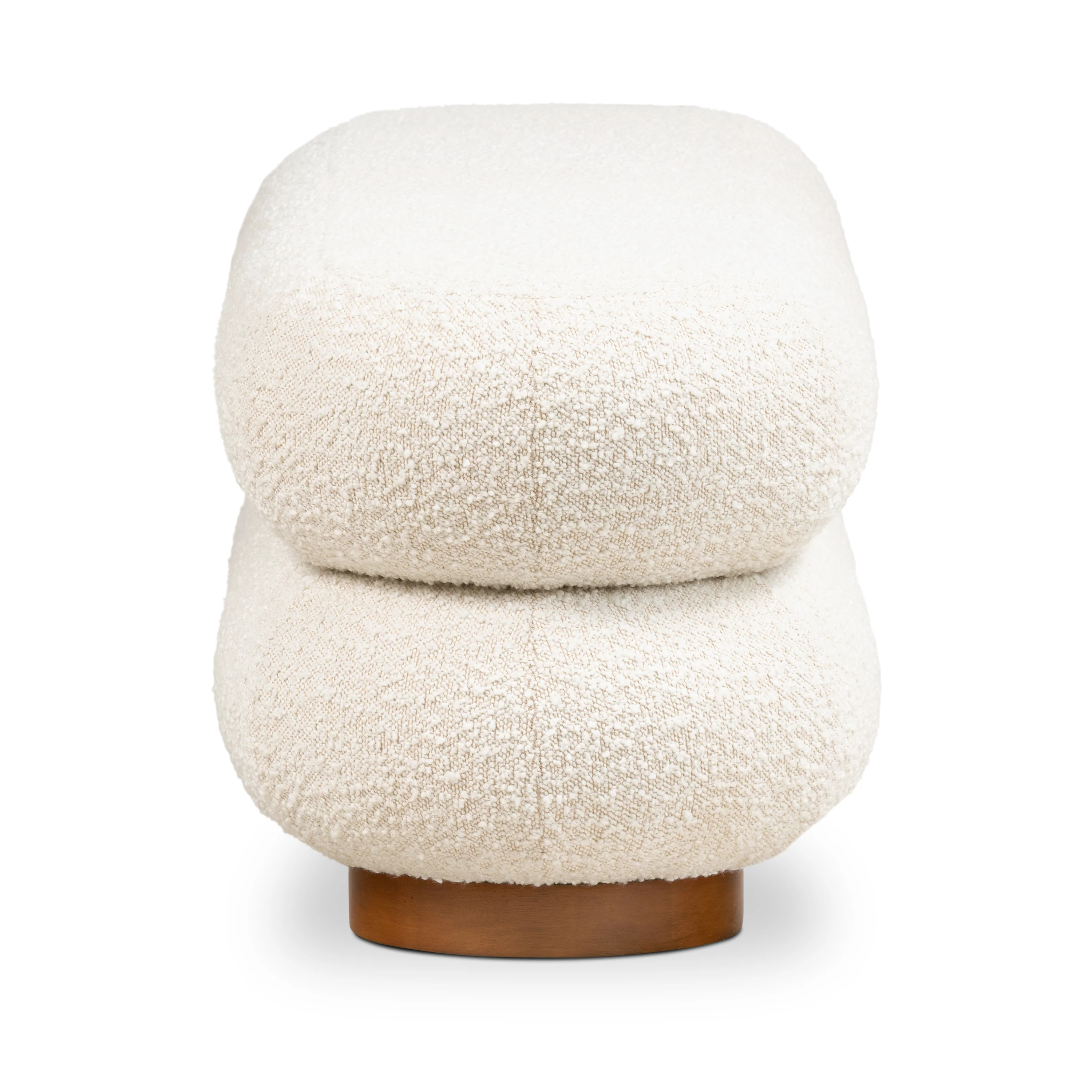 Varde Bench | Froth White Boucle - Image 6