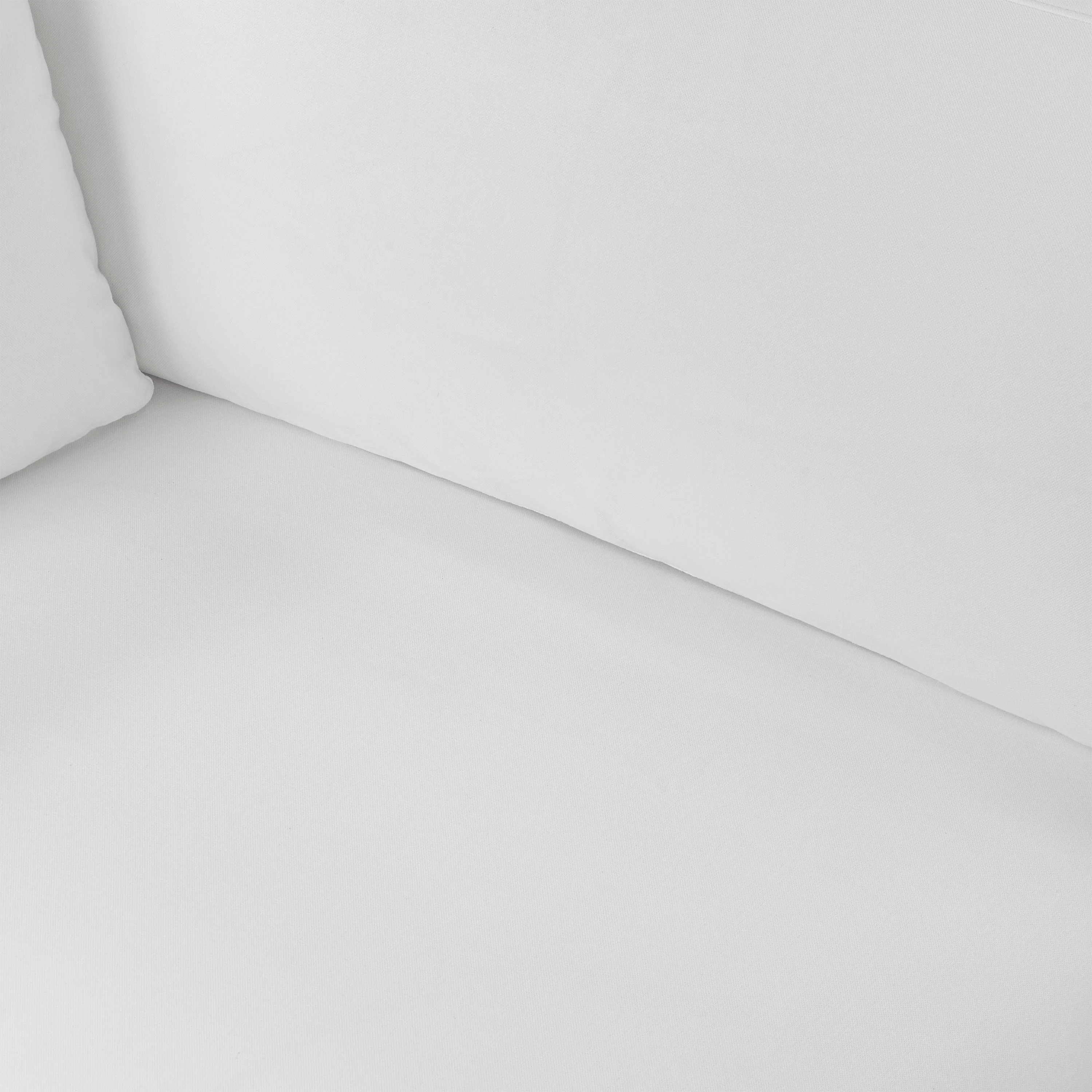 Vari Modular Left Arm Facing Corner + Arm Cushion | Cotton White - Image 14