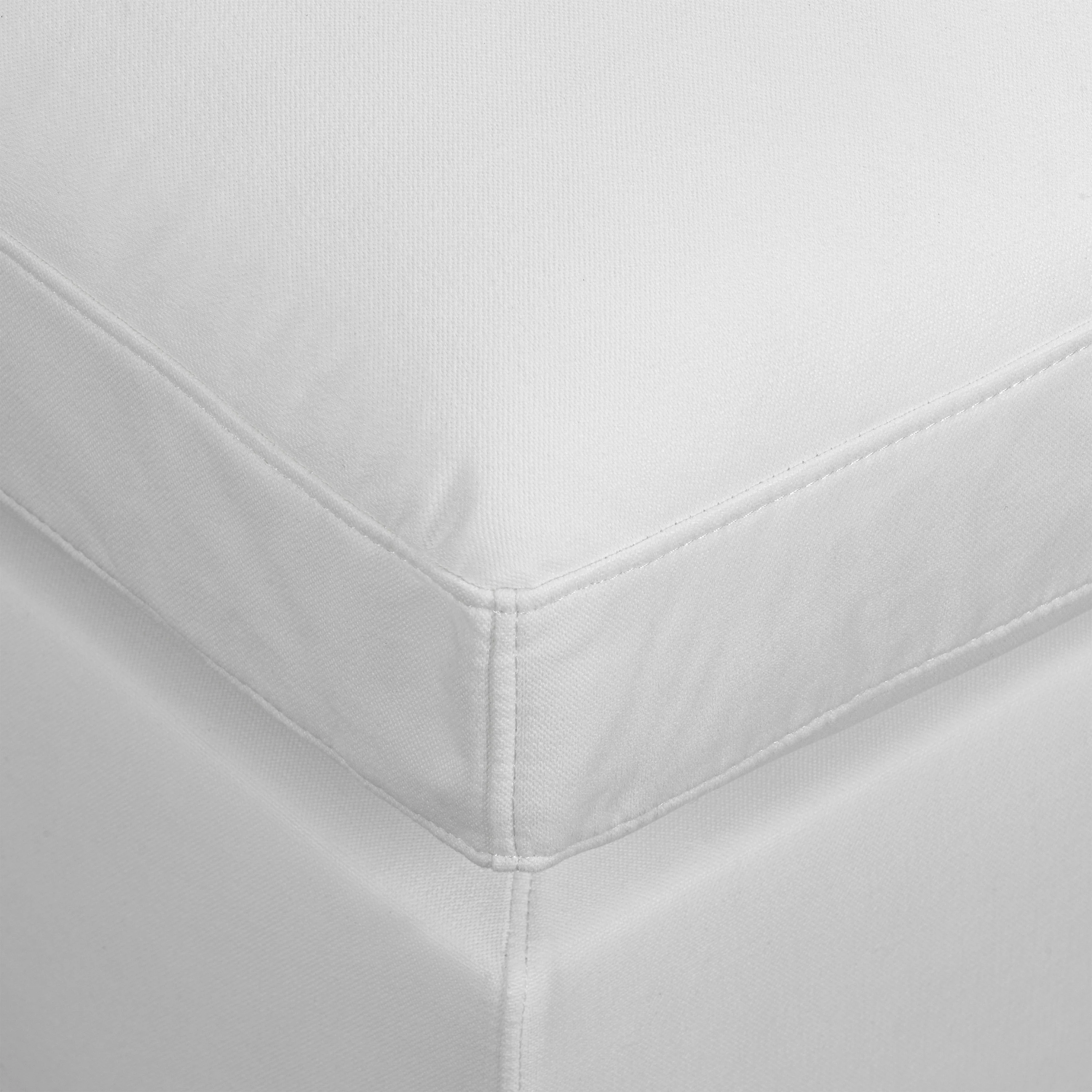 Vari Modular Ottoman | Cotton White - Image 10
