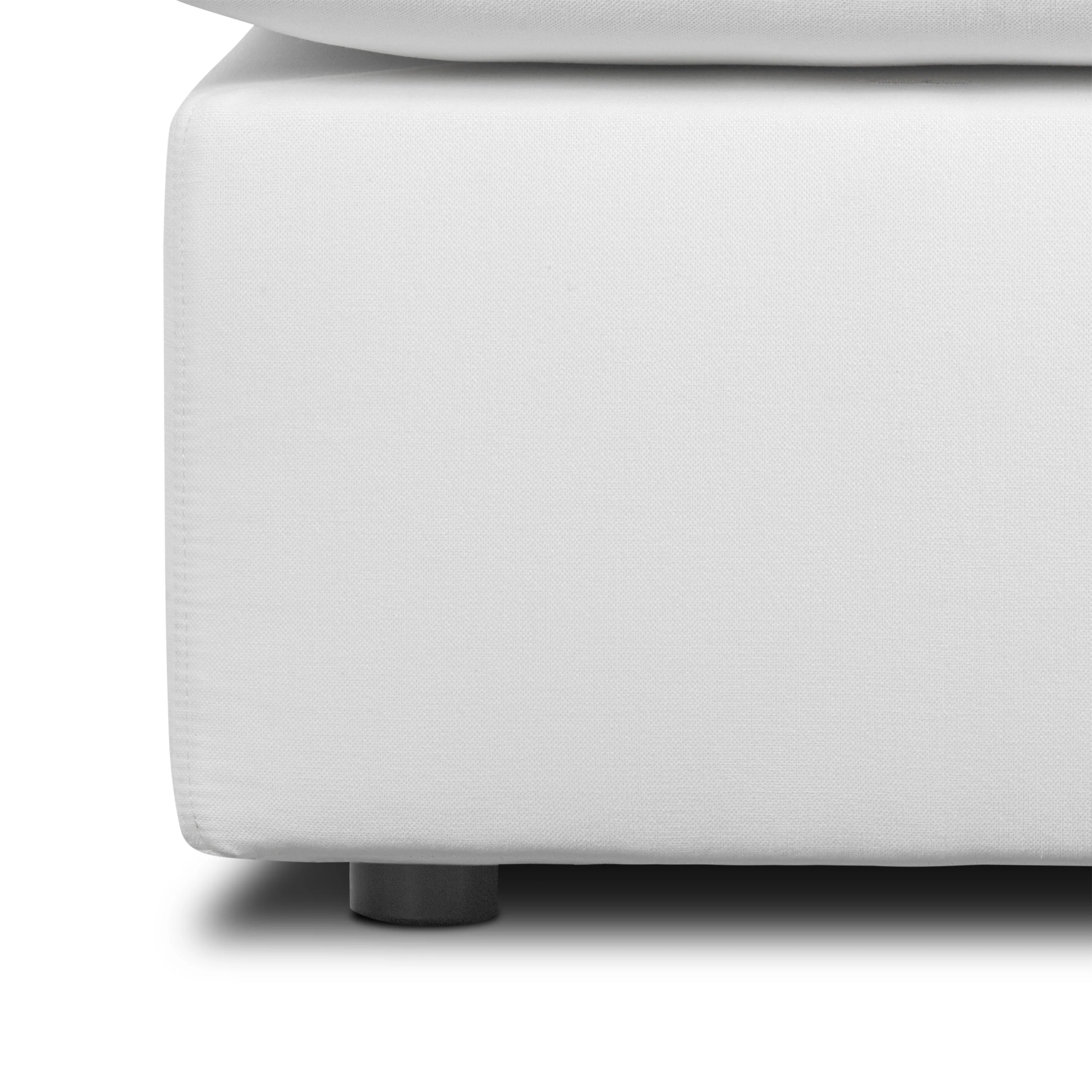 Vari Modular Ottoman | Cotton White - Image 12