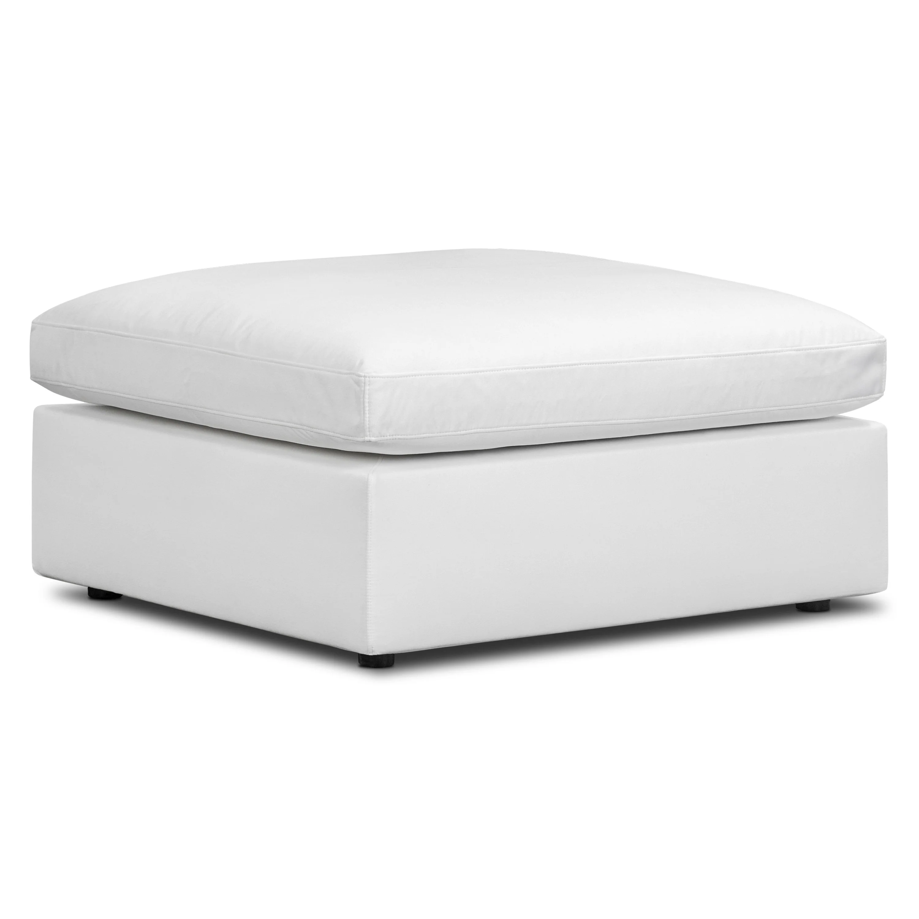 Vari Modular Ottoman | Cotton White - Image 3