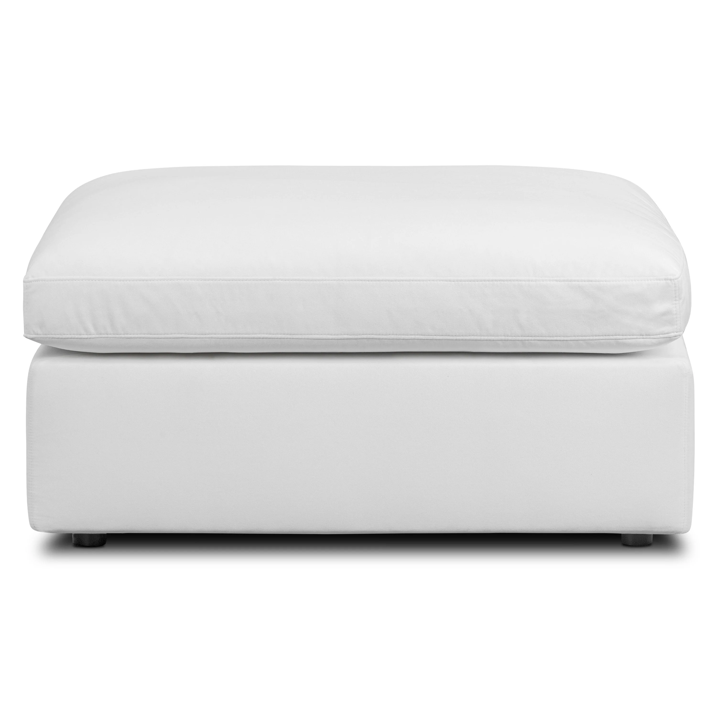Vari Modular Ottoman | Cotton White - Image 4