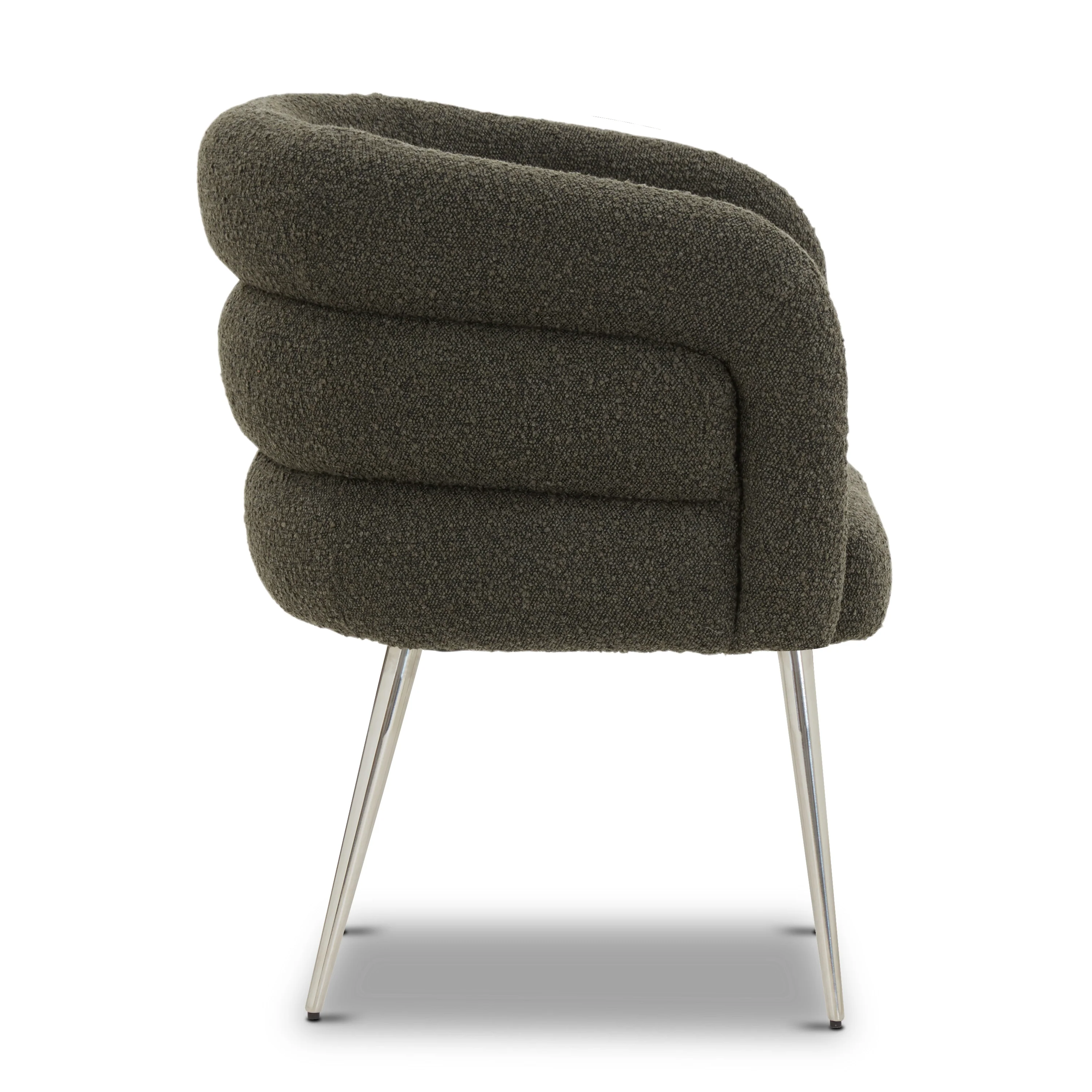Venice Dining Chair | Juniper Green Boucle - Image 5