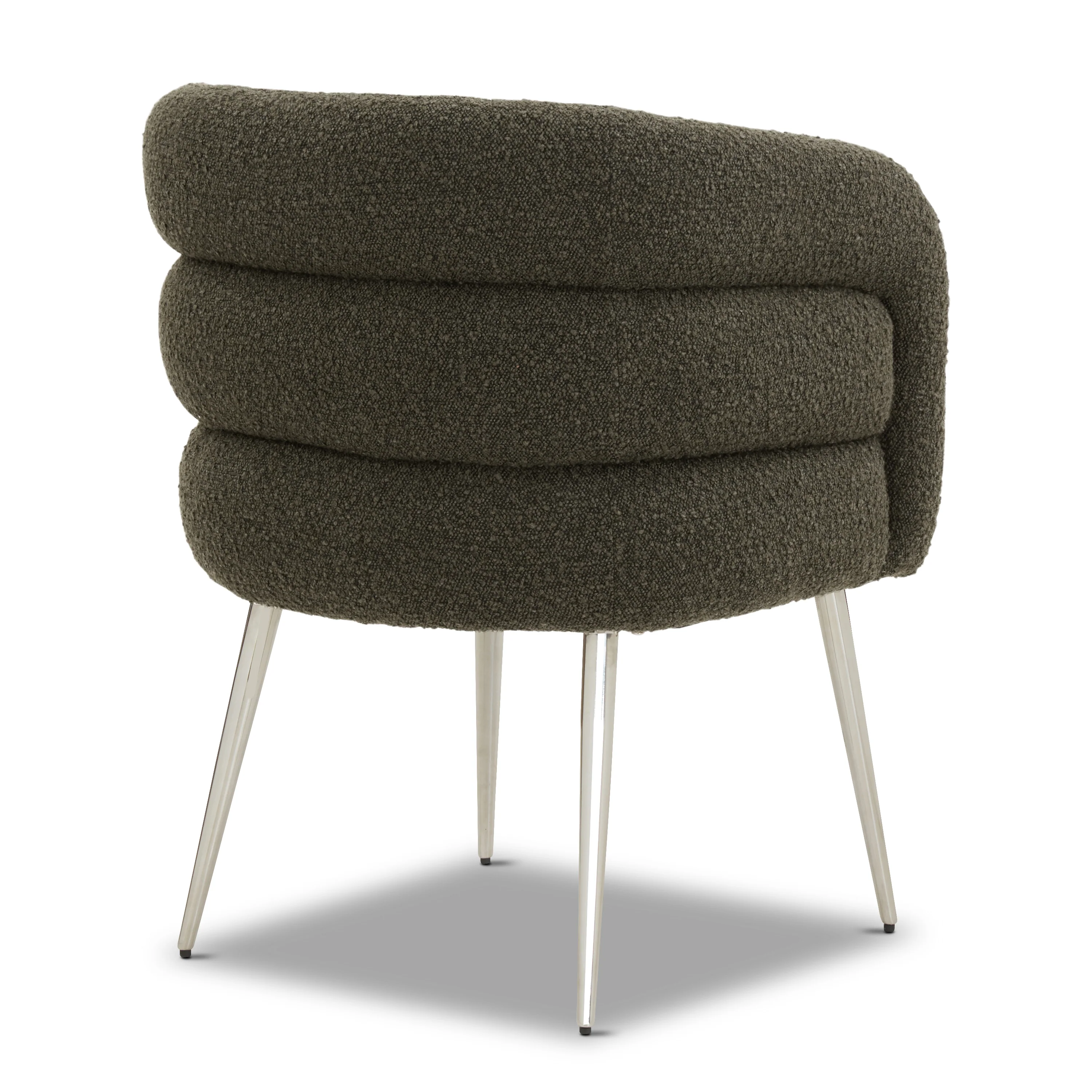 Venice Dining Chair | Juniper Green Boucle - Image 6