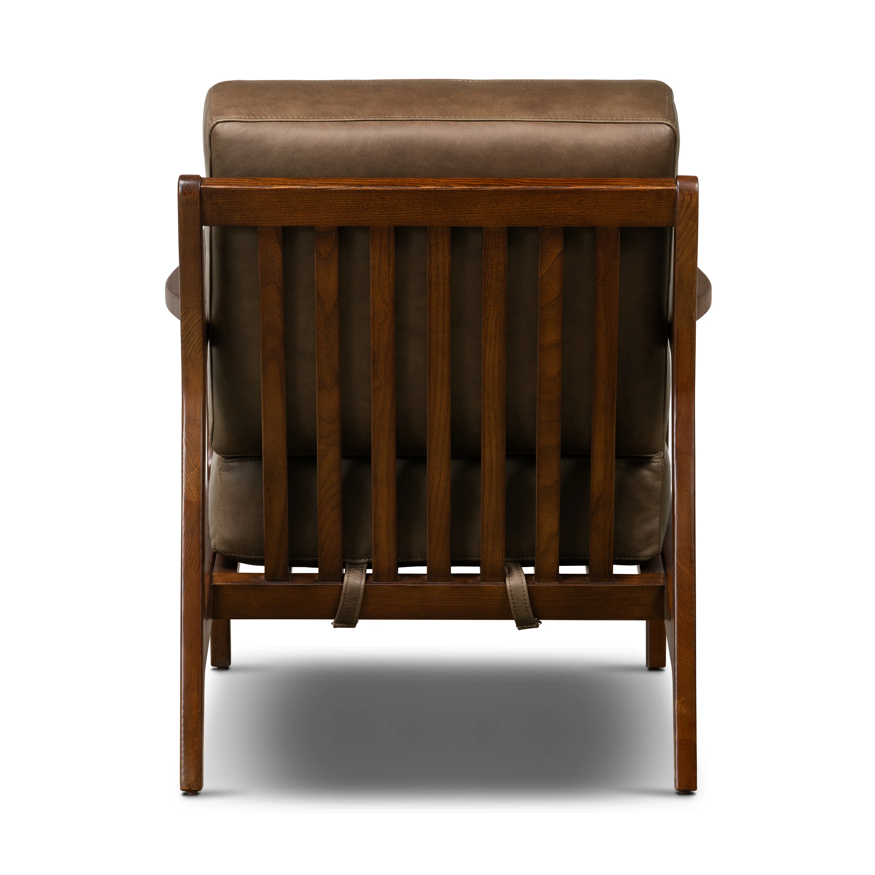 Verity Leather Lounge Chair | Cocoa Brown - Image 8
