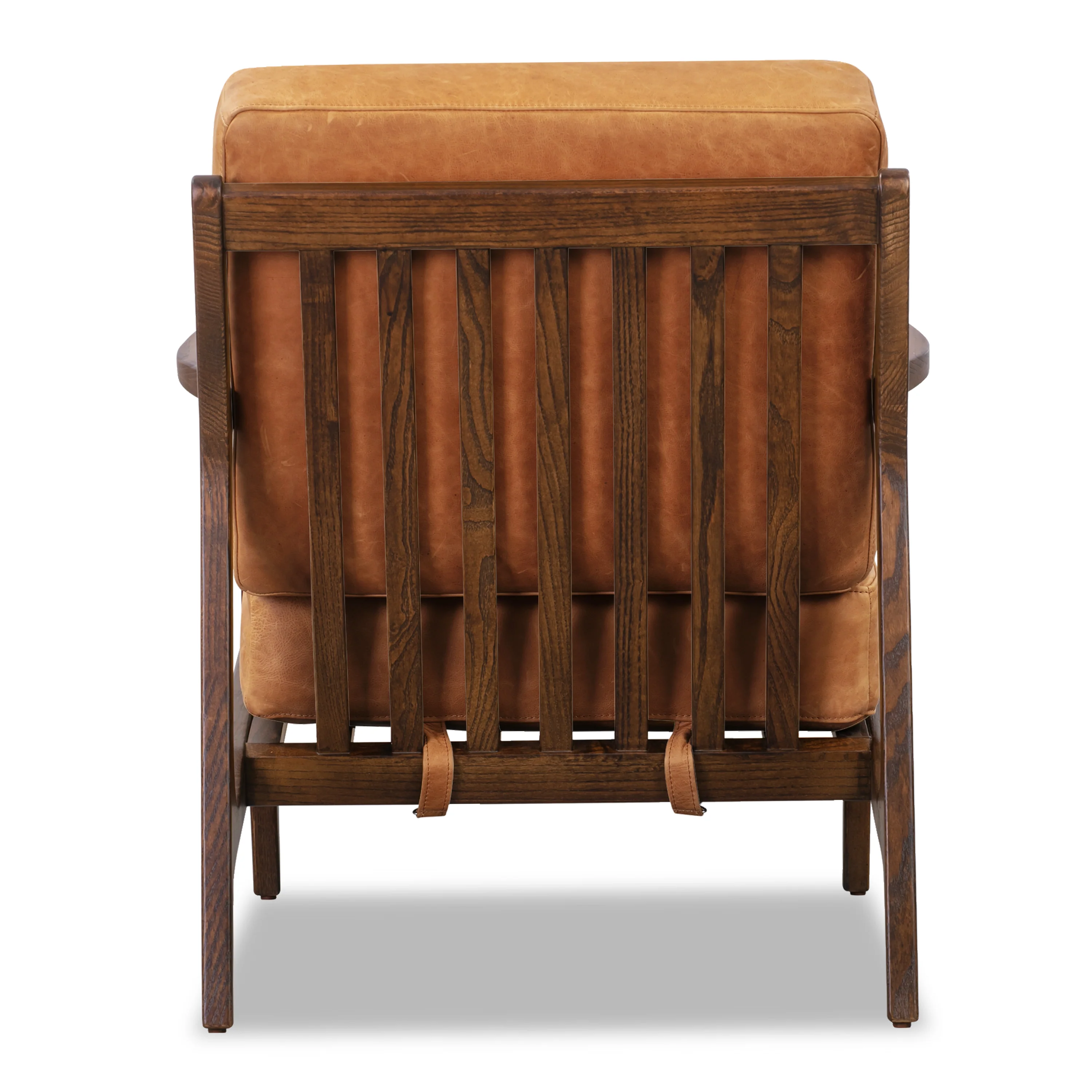 Verity Leather Lounge Chair | Cognac Tan - Image 7