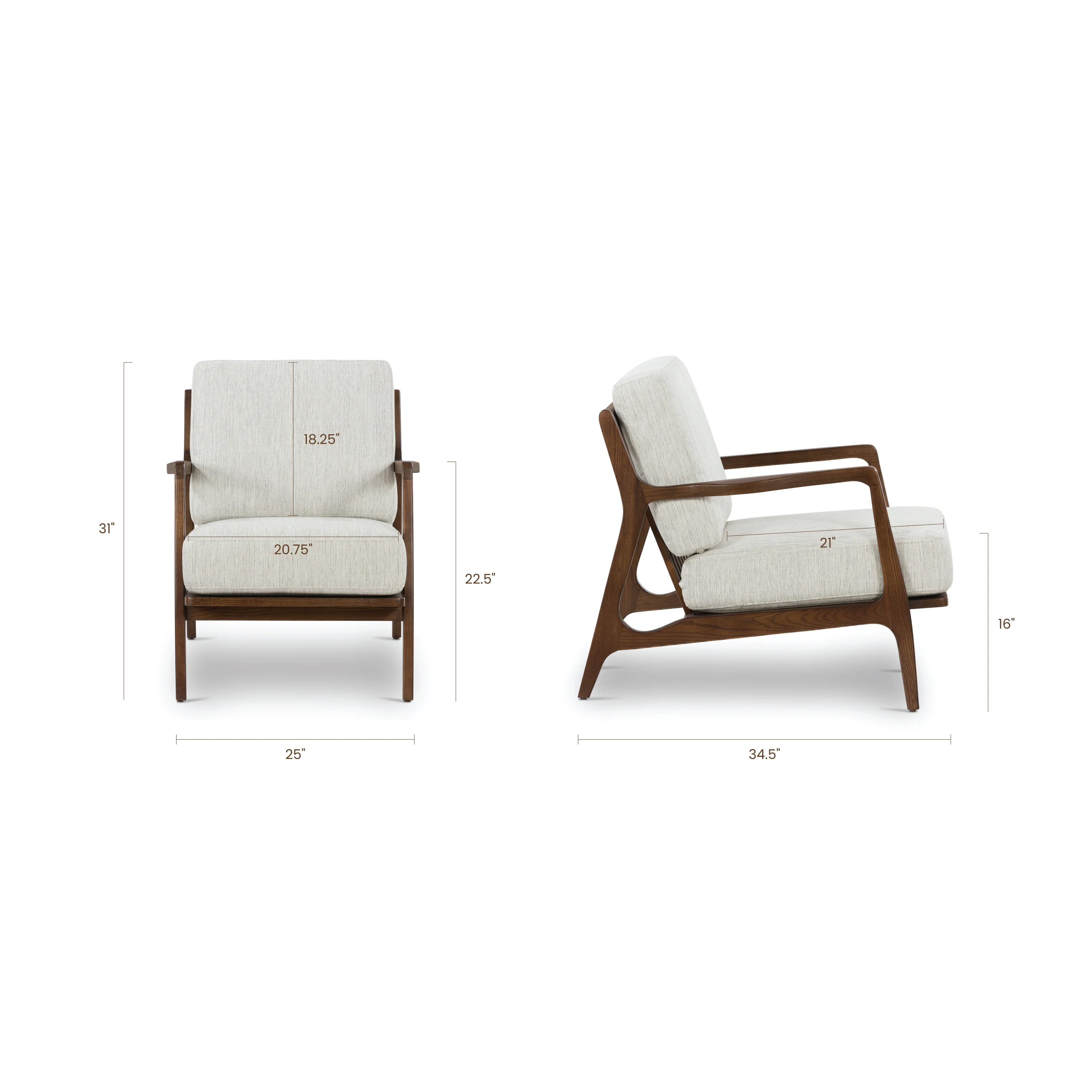 Verity Lounge Chair | Bright Ash - Image 14
