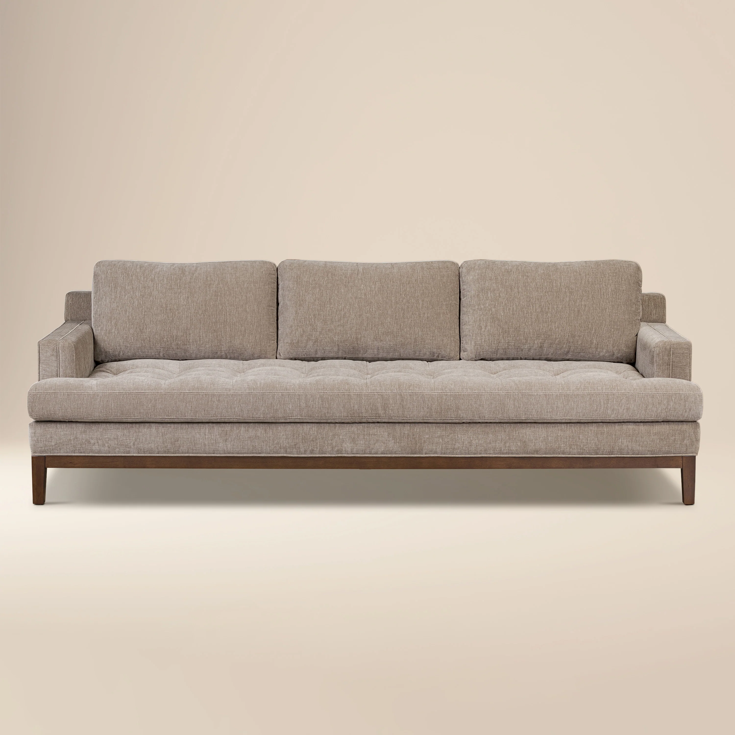 Vernon 99" Sofa | Taupe Brown