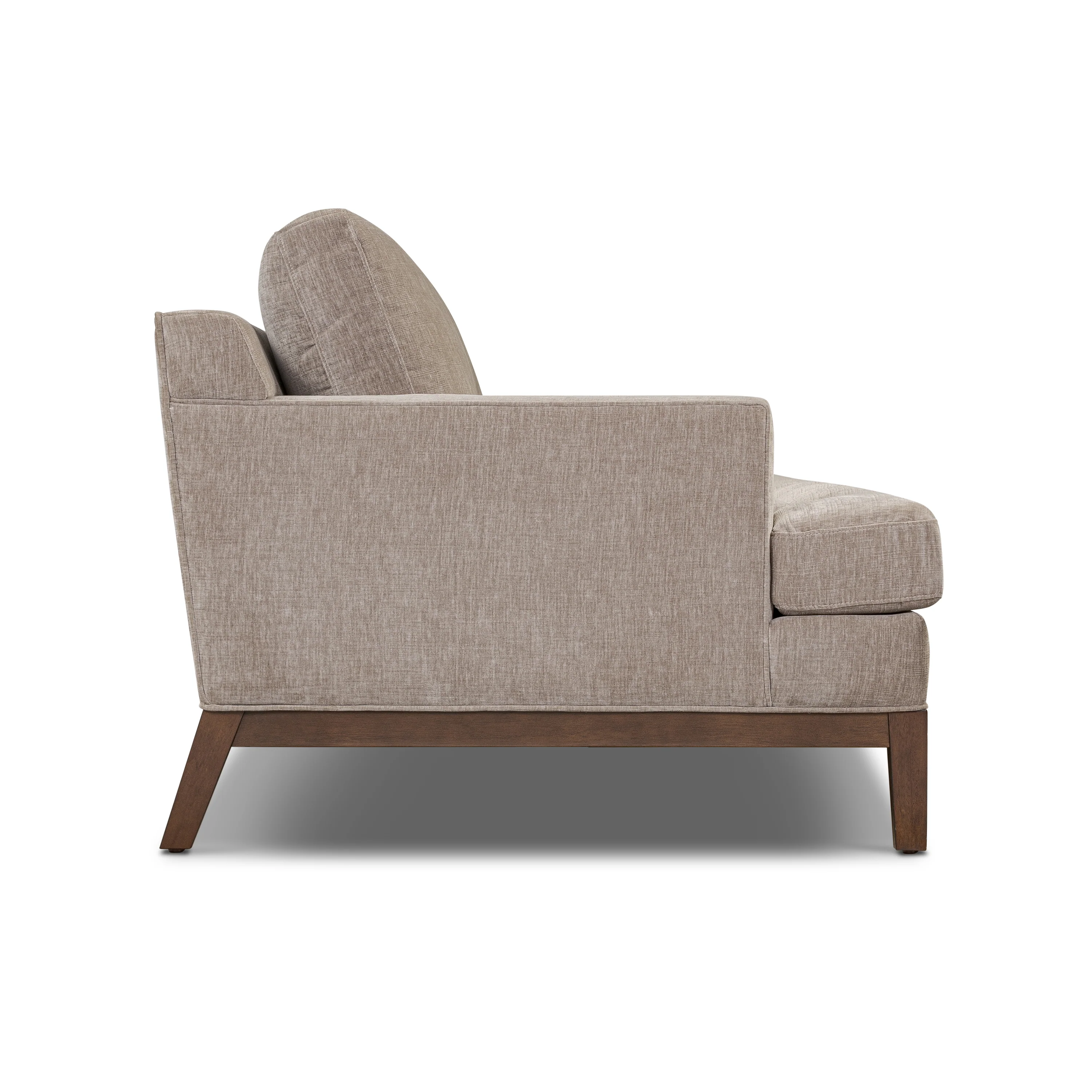 Vernon 99" Sofa | Taupe Brown - Image 6