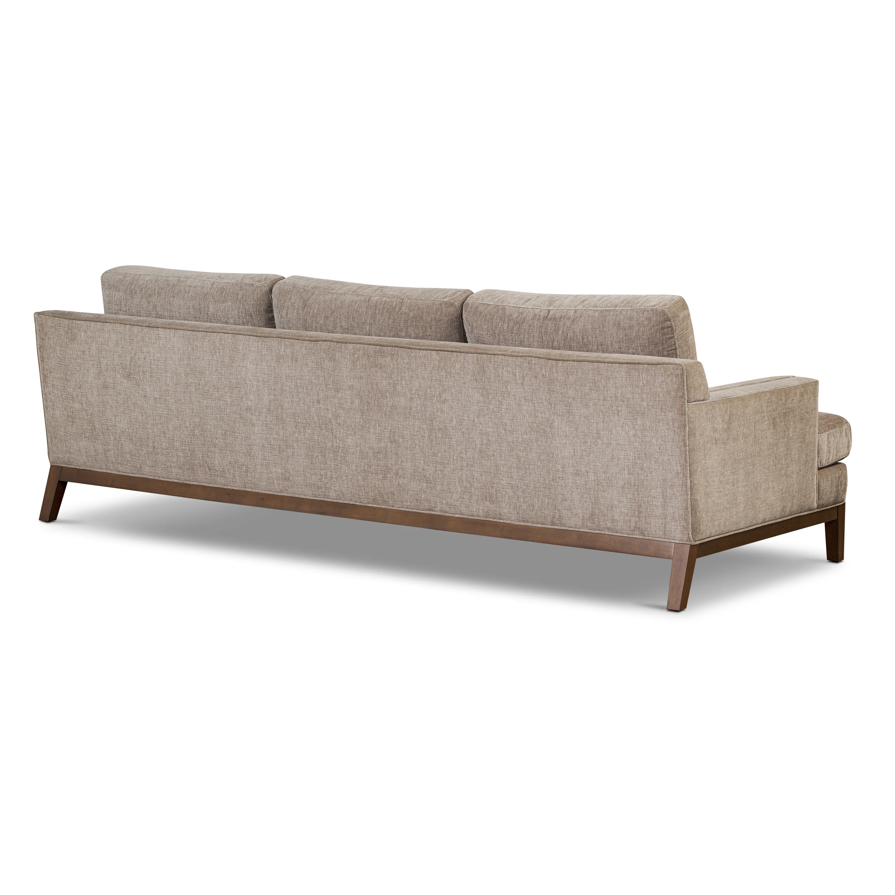 Vernon 99" Sofa | Taupe Brown - Image 7