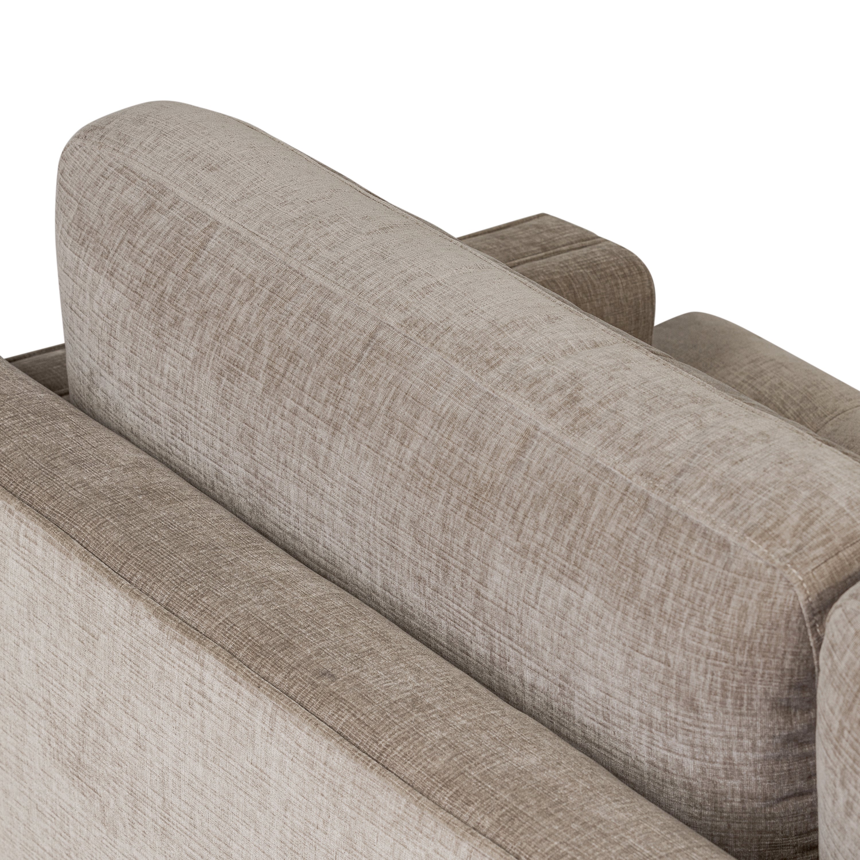 Vernon 99" Sofa | Taupe Brown - Image 9