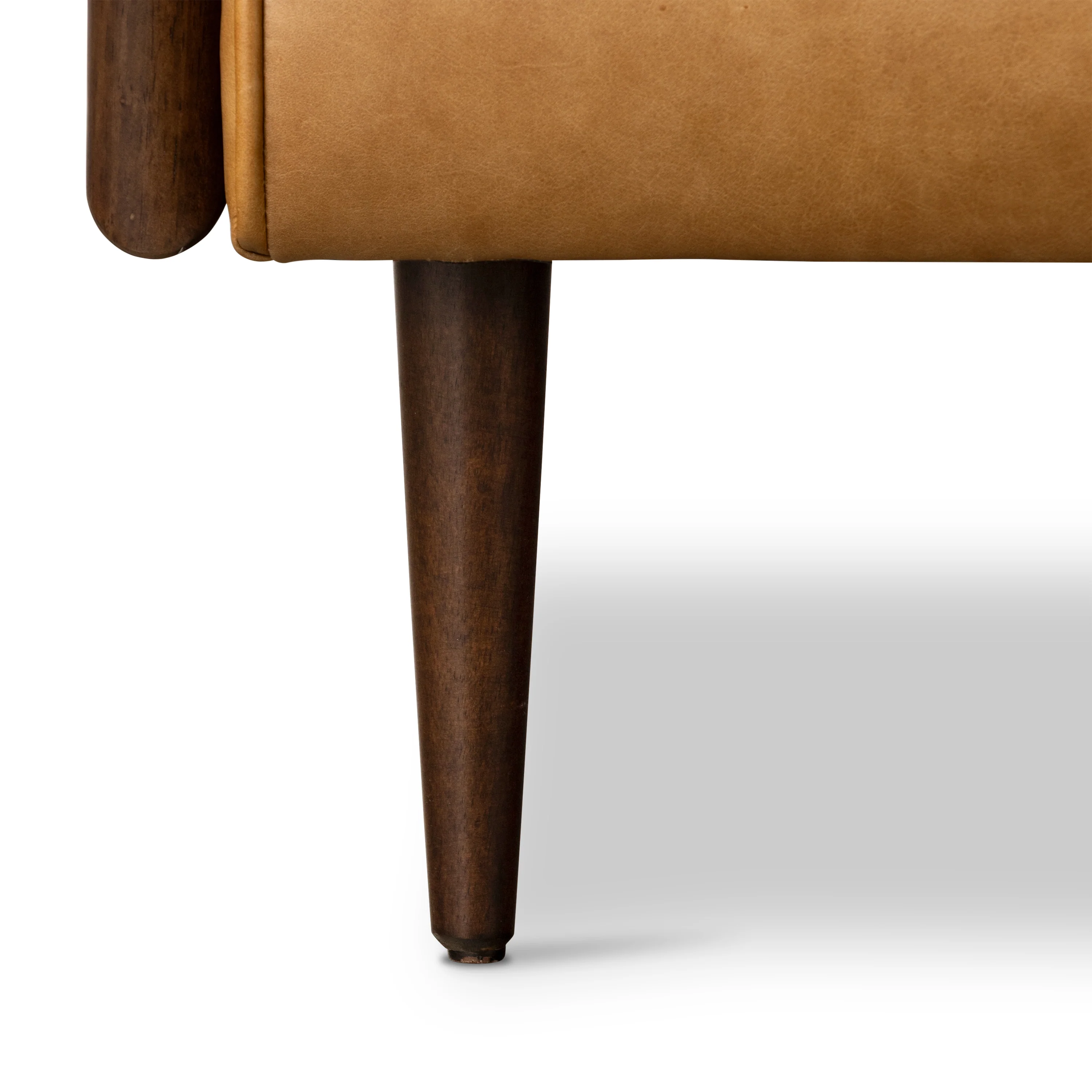 Viborg Leather Lounge Chair | Cognac Tan - Image 13