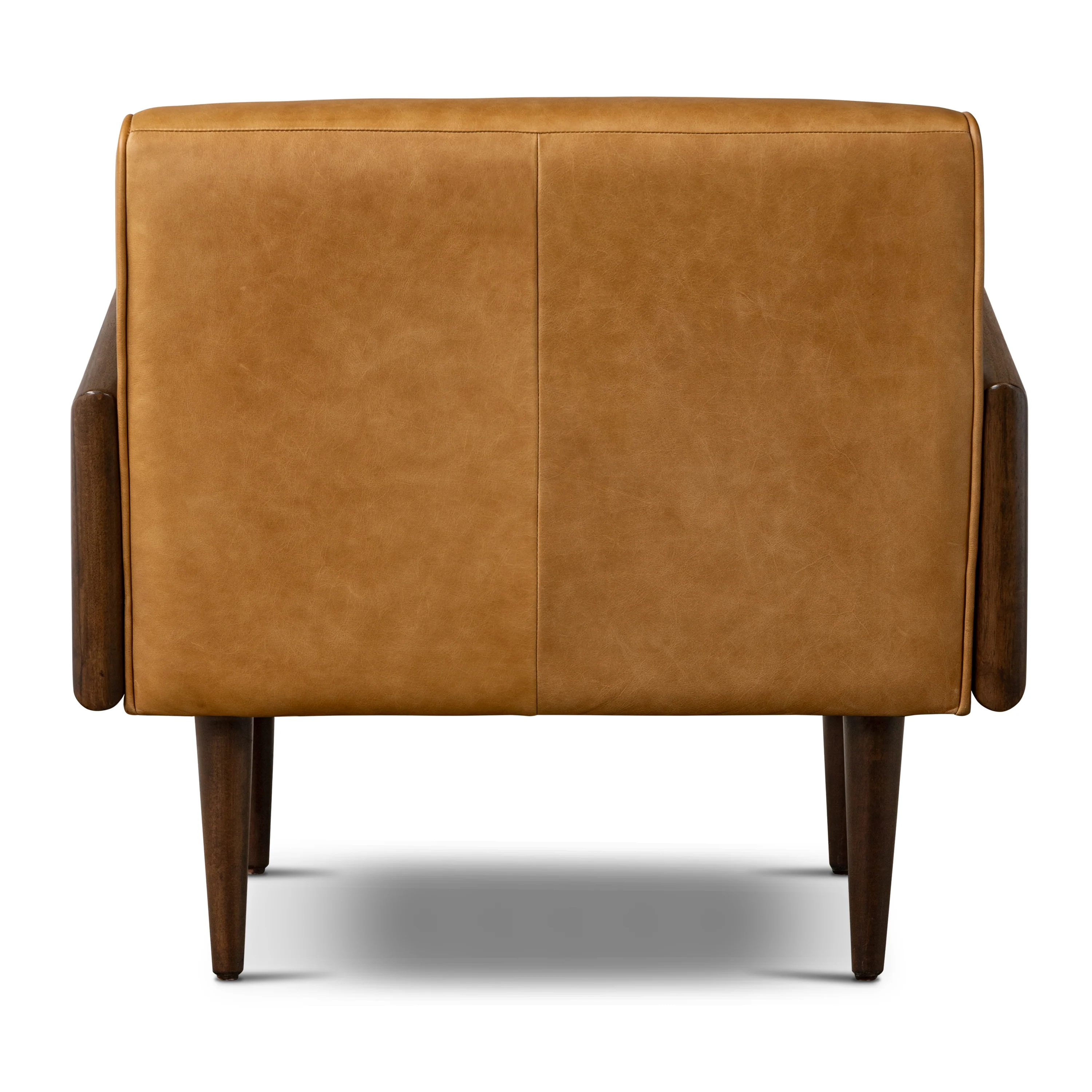 Viborg Leather Lounge Chair | Cognac Tan - Image 8