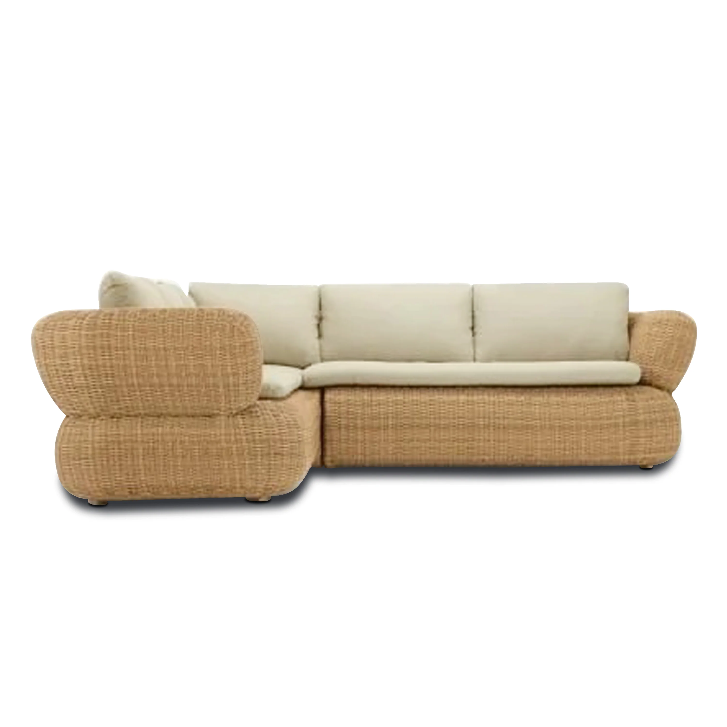 Vieste Corner Sectional Set | Taupe - Image 4