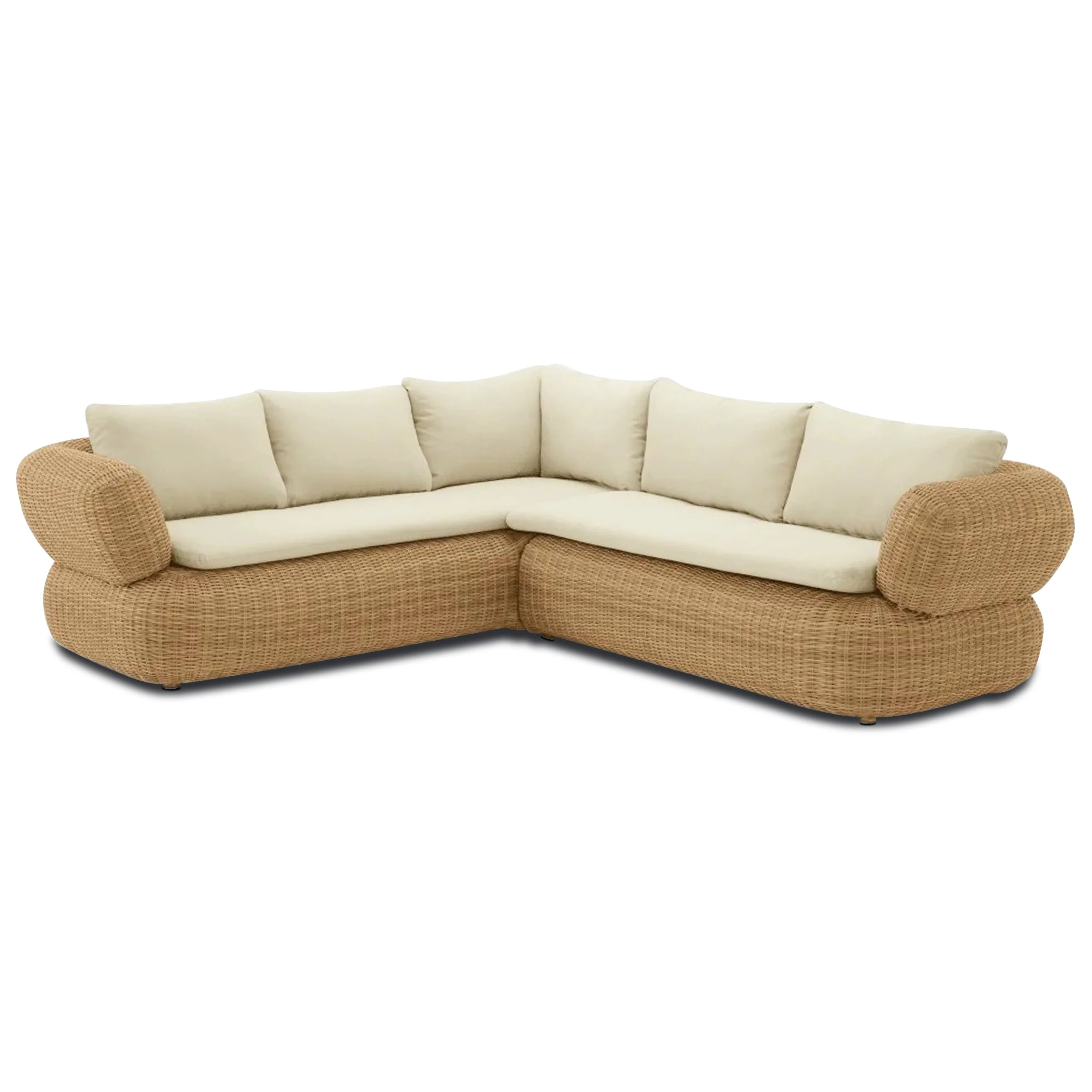 Vieste Corner Sectional Set | Taupe - Image 6