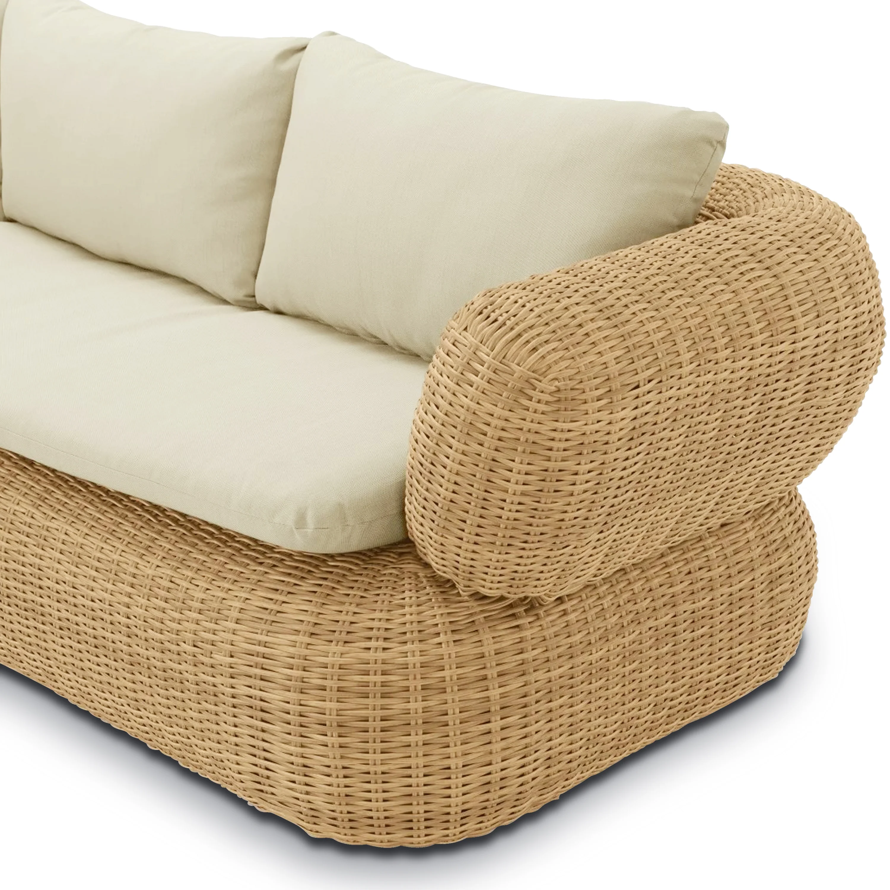 Vieste Corner Sectional Set | Taupe - Image 8