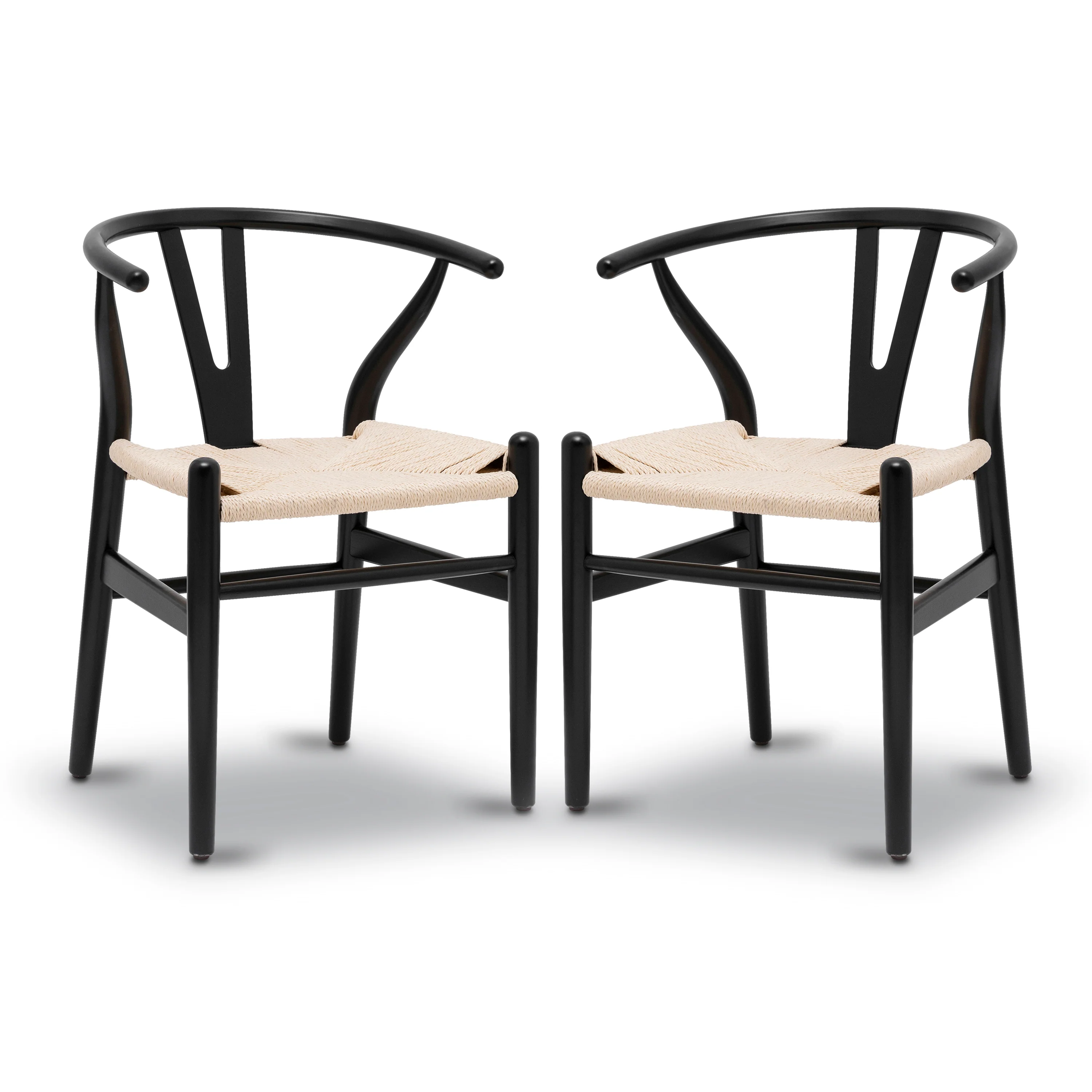 Weave Chair | Black | Set of 2 - Image 4