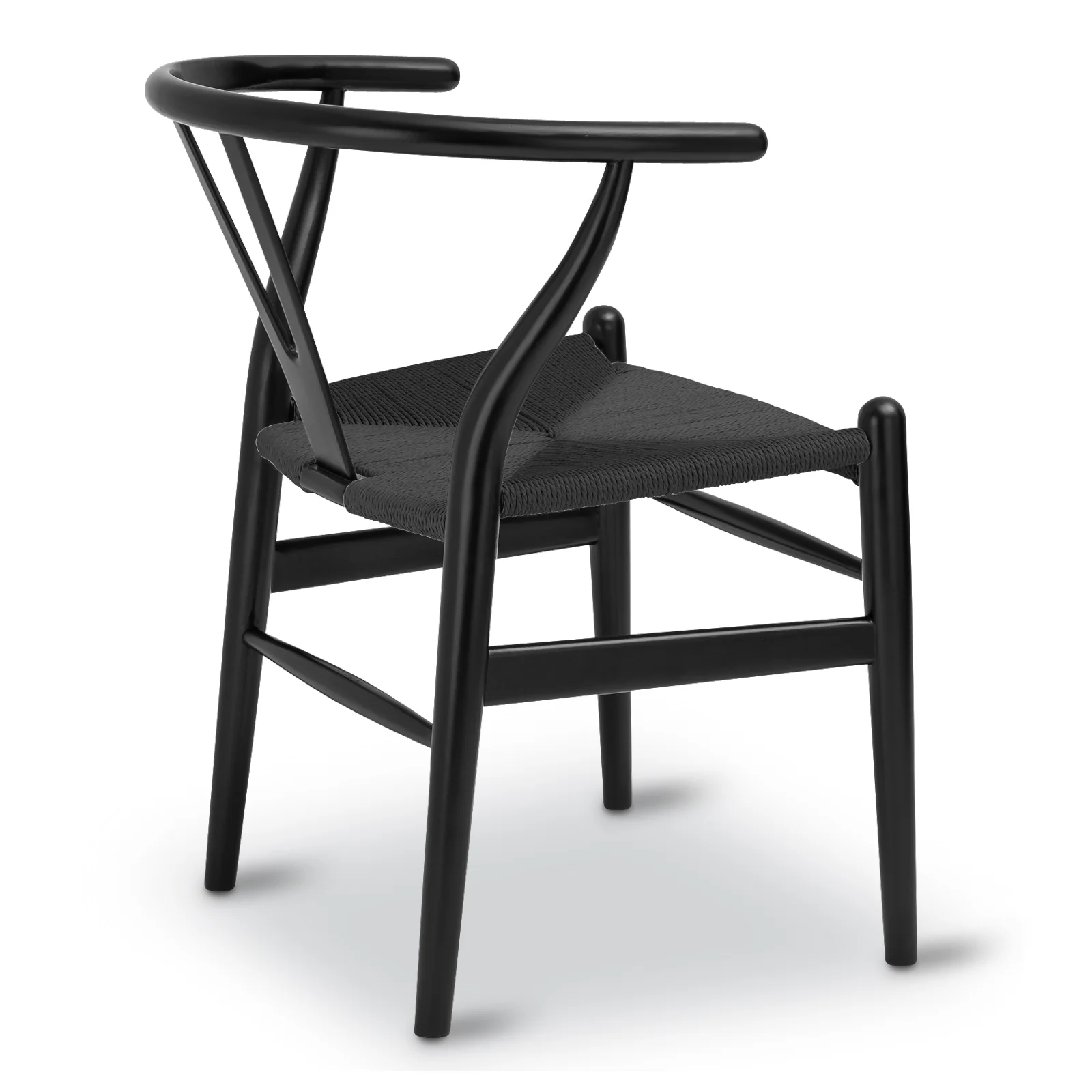 Weave Chair | Pitch Black | Set of 2 - Image 8