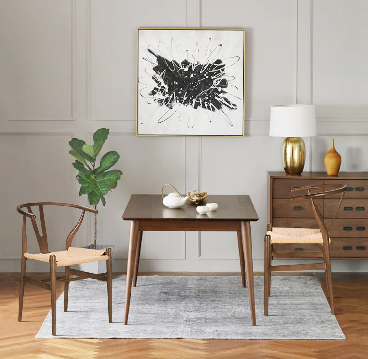 Weave Chair | Walnut | Set of 2 - Image 3