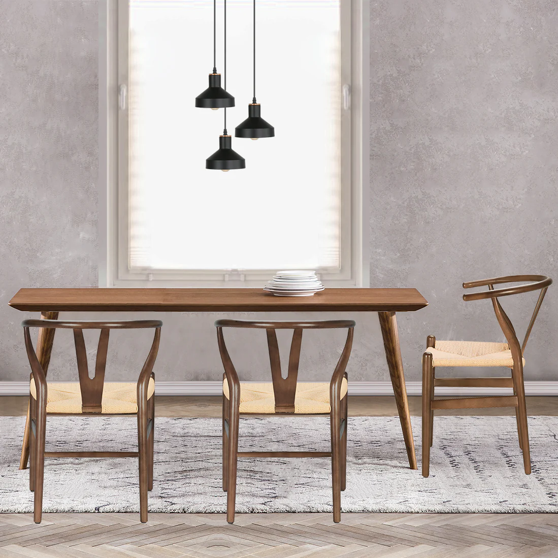 Weave Chair | Walnut | Set of 2 - Image 6