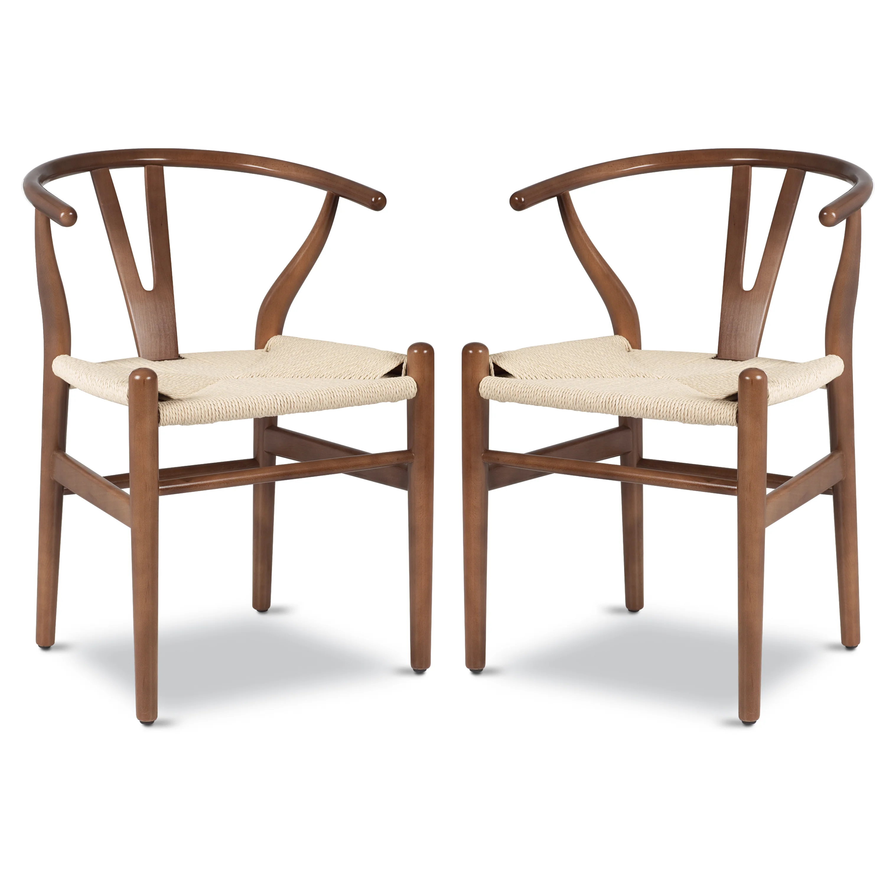 Weave Chair | Walnut | Set of 2 - Image 7