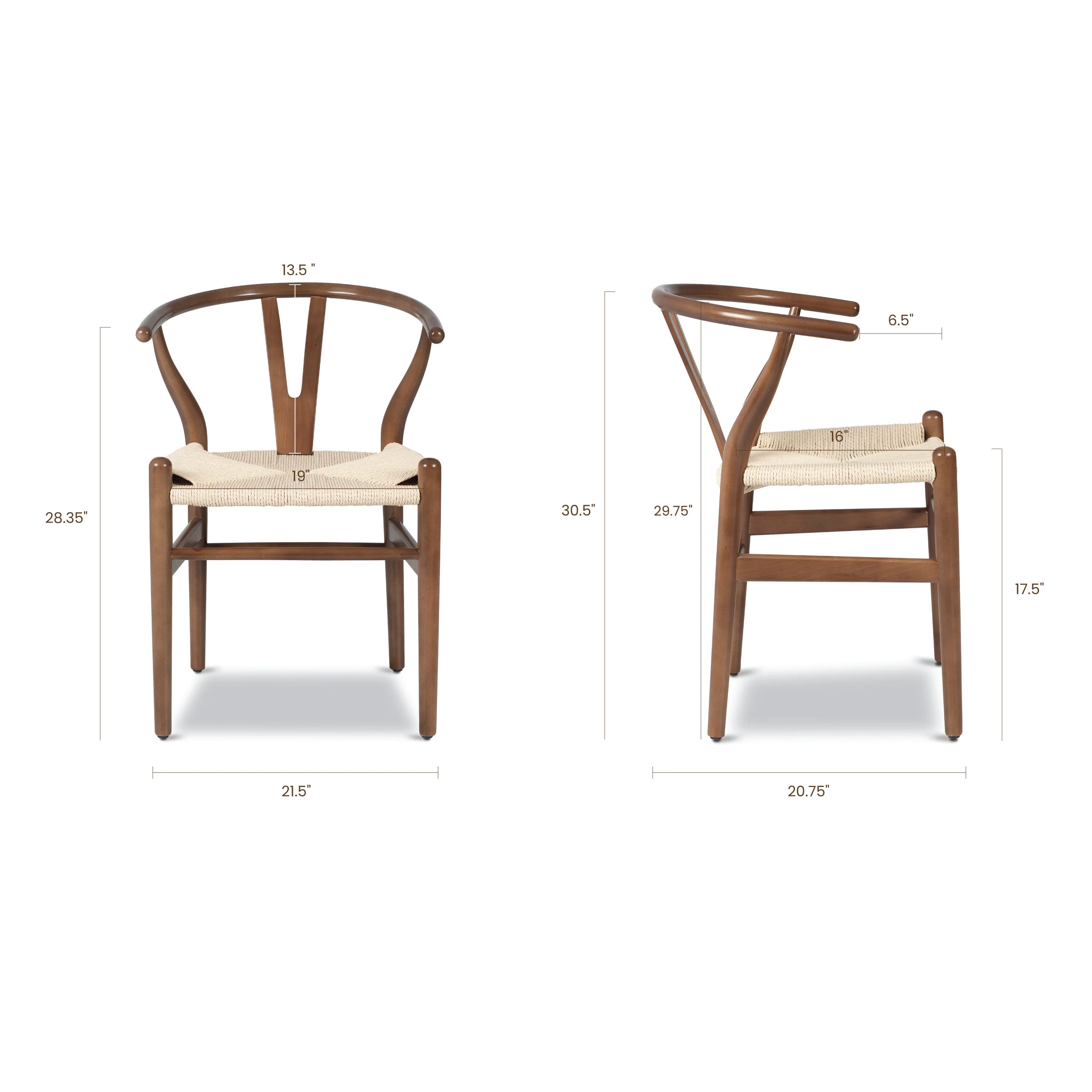 Weave Chair | Walnut | Single - Image 14
