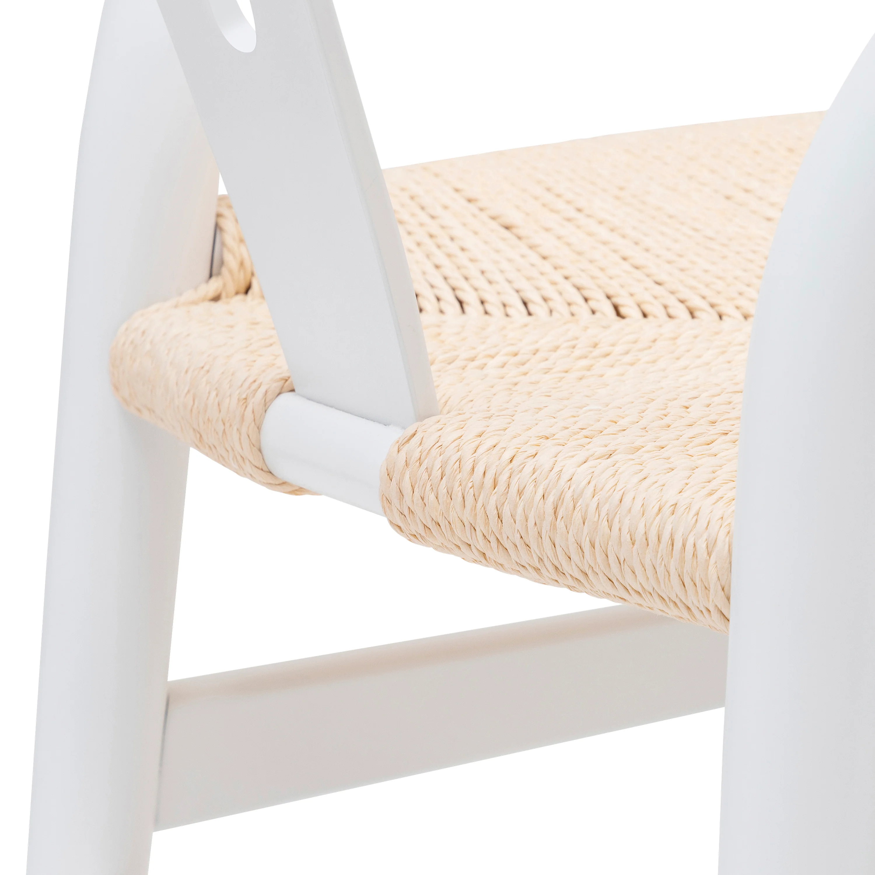 Weave Chair | White | Set of 2 - Image 8