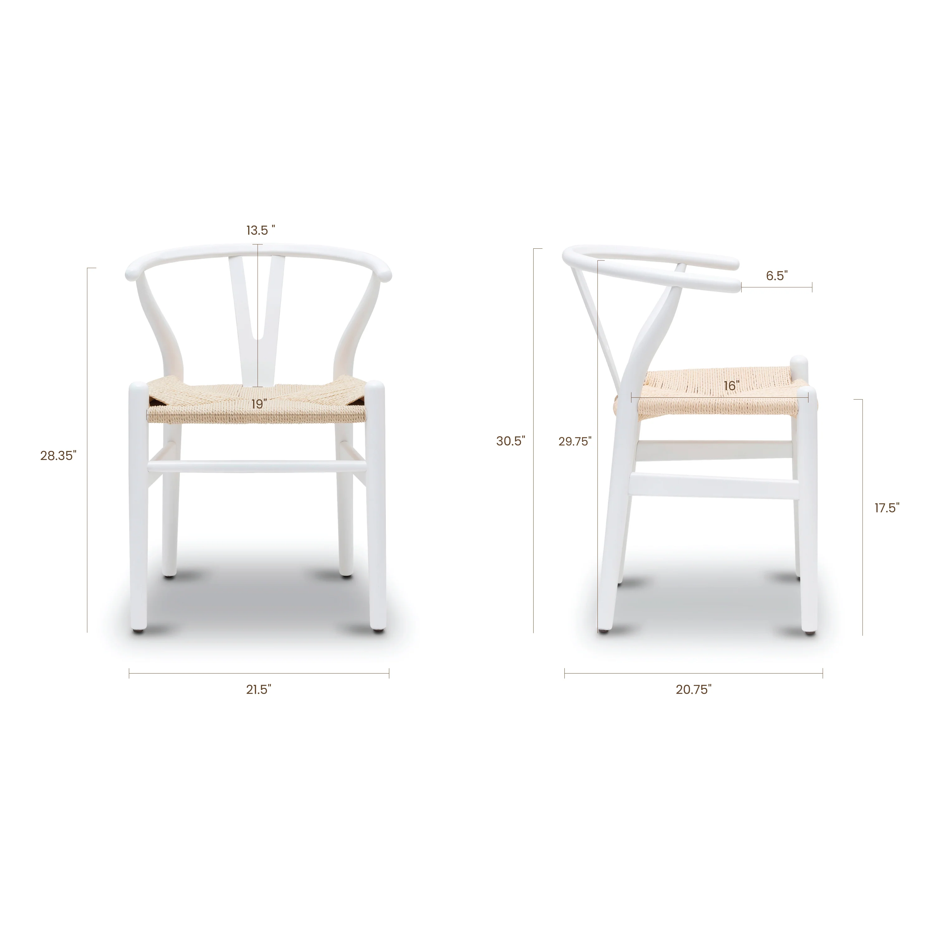 Weave Chair | White | Single - Image 12