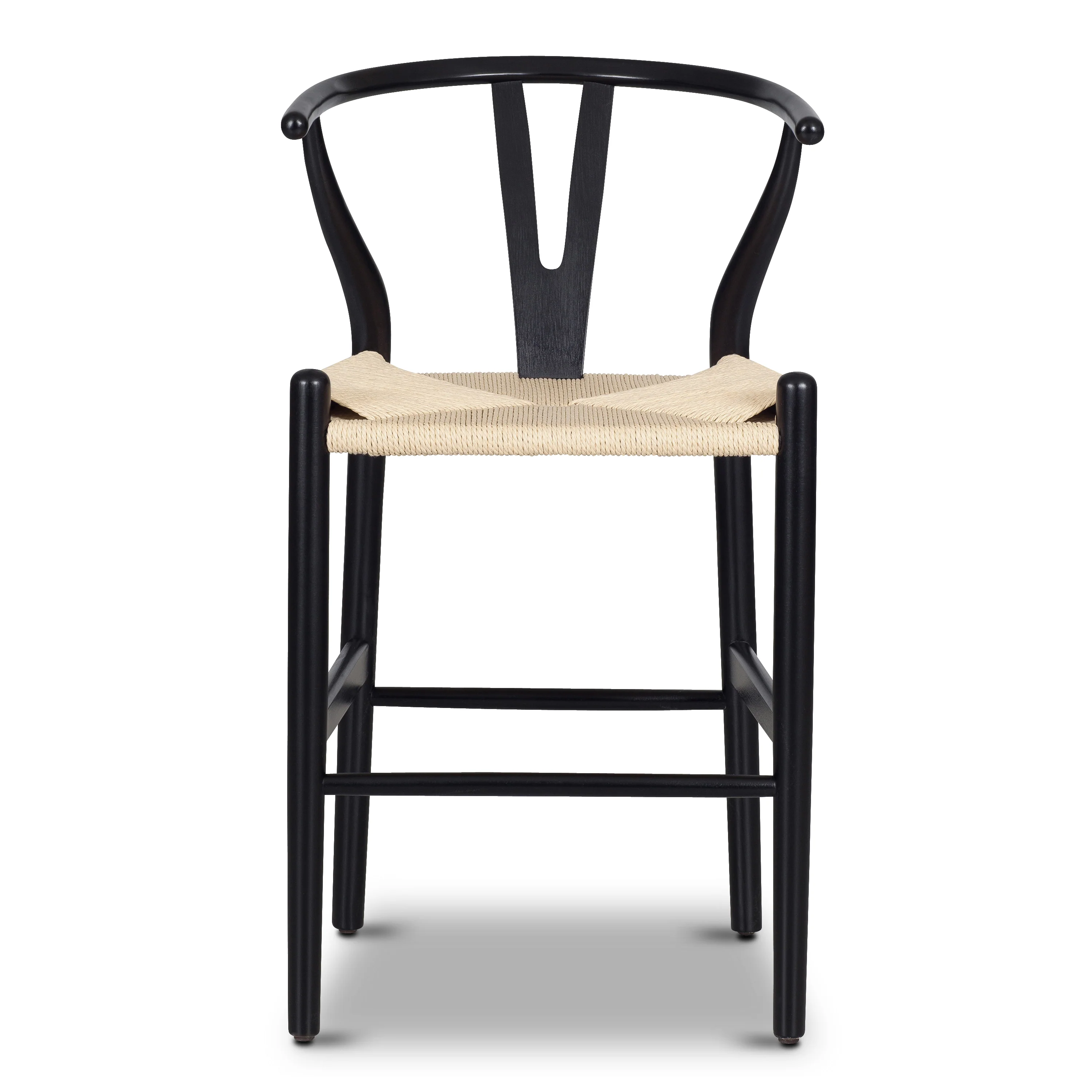 Weave Counter Stool | Black - Image 3