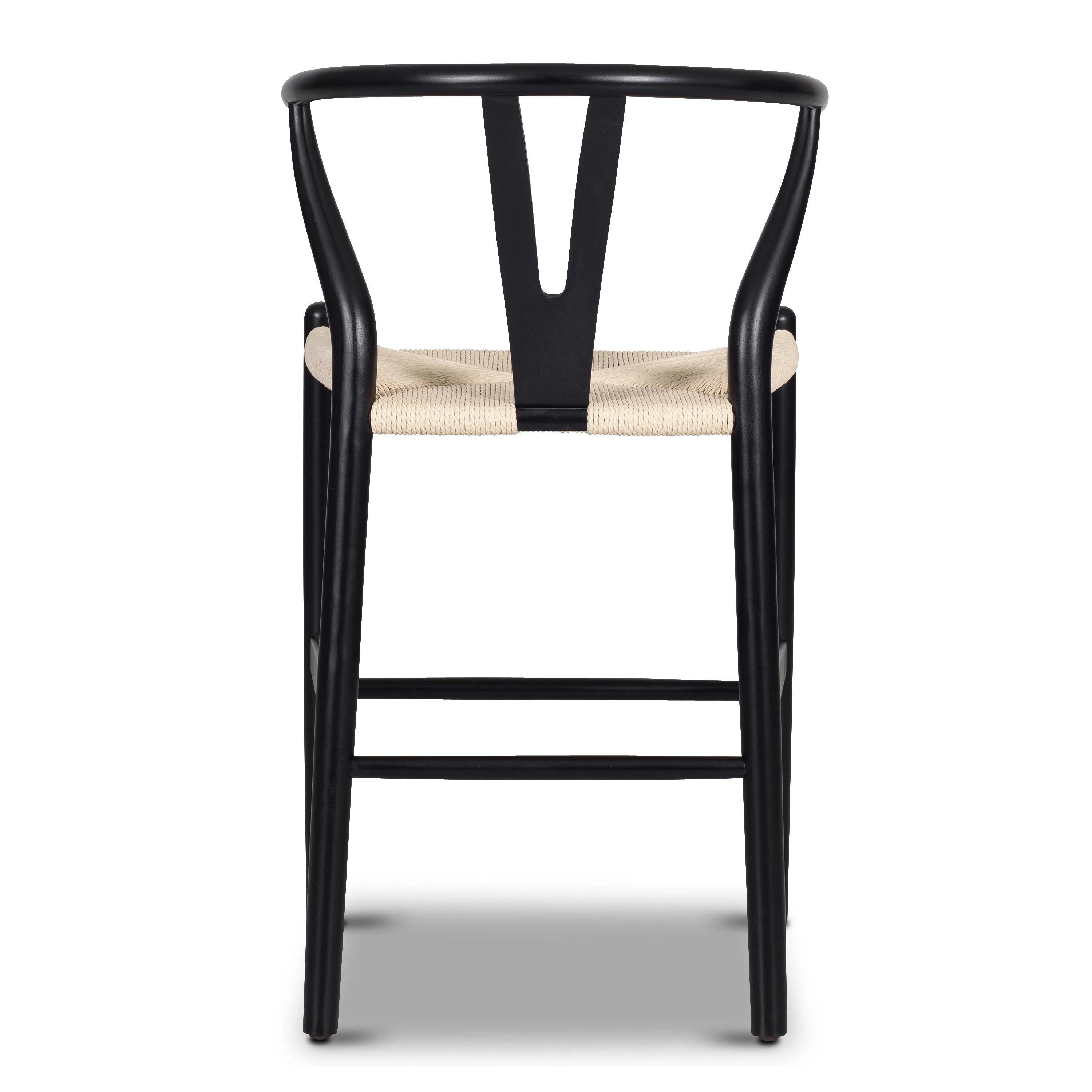 Weave Counter Stool | Black - Image 7