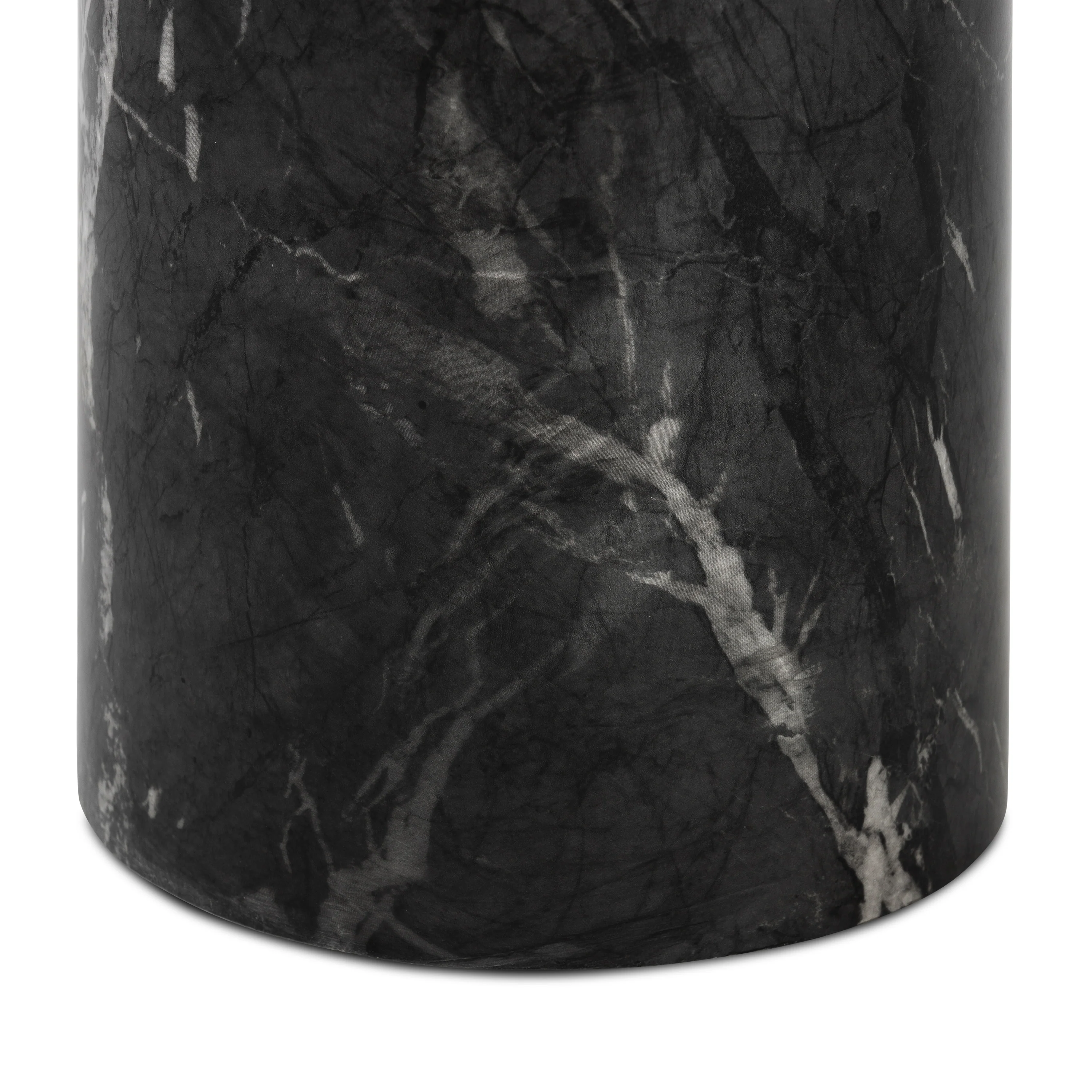 Wels End Table | Black Marble - Image 11