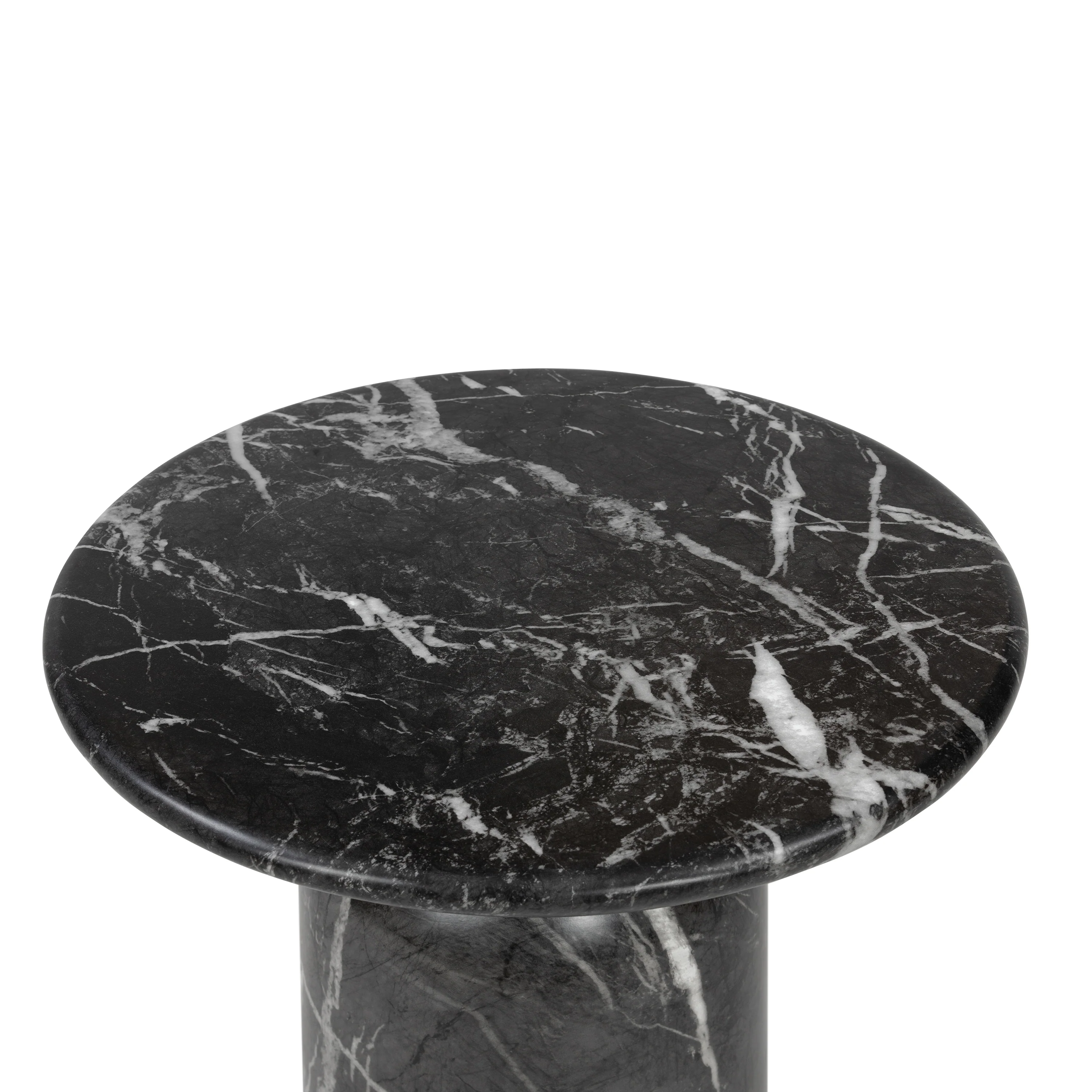 Wels End Table | Black Marble - Image 7