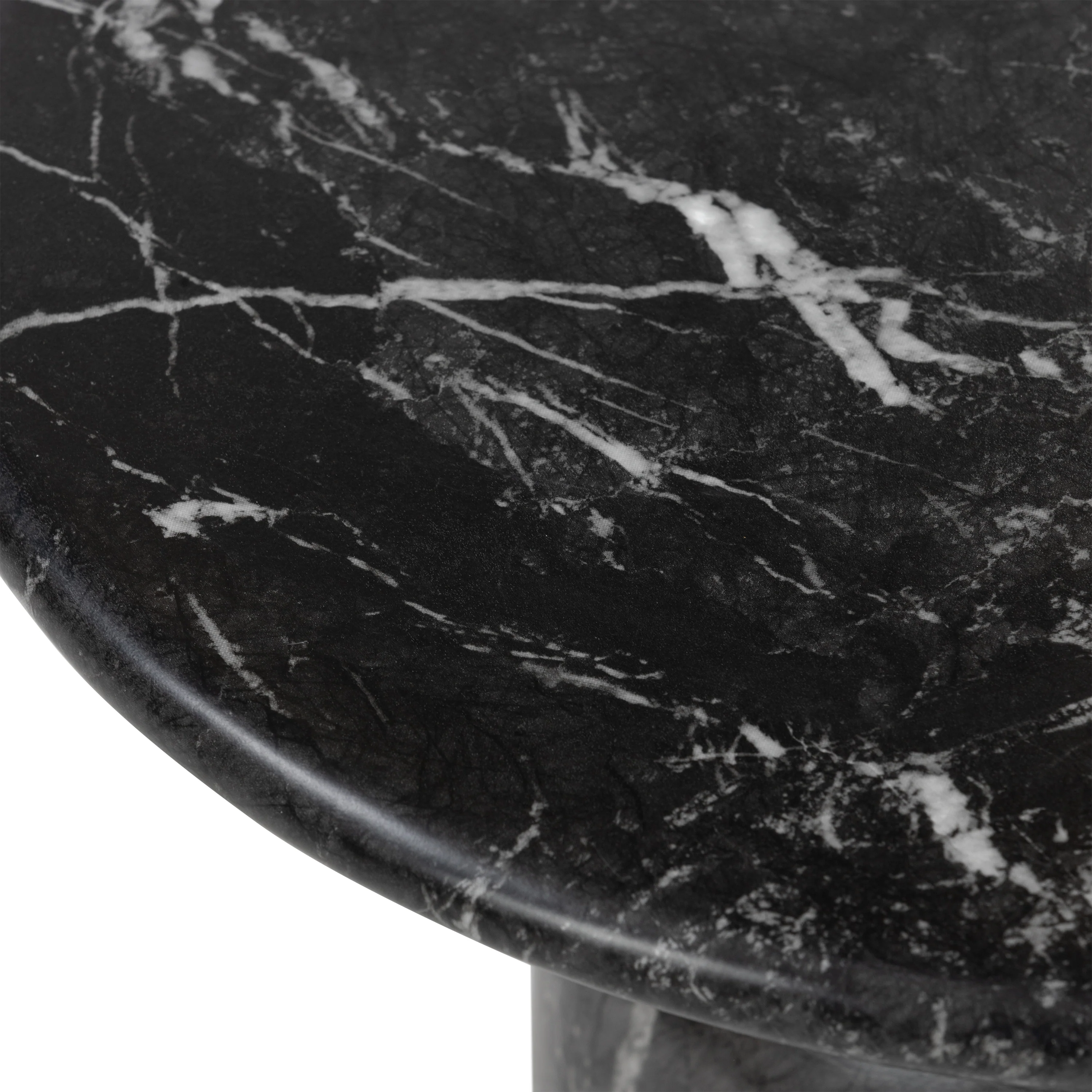 Wels End Table | Black Marble - Image 8