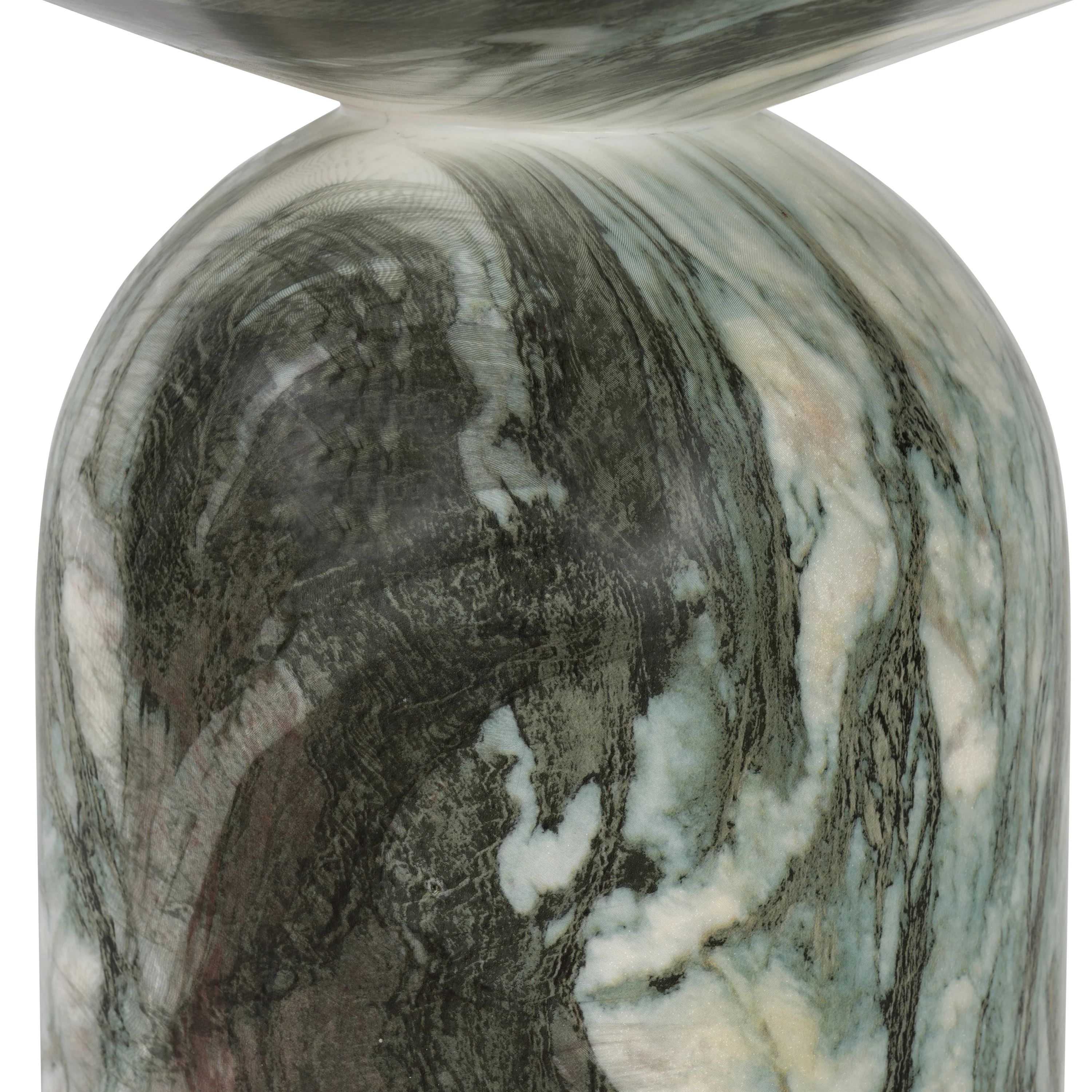 Wels End Table | Green Marble - Image 9