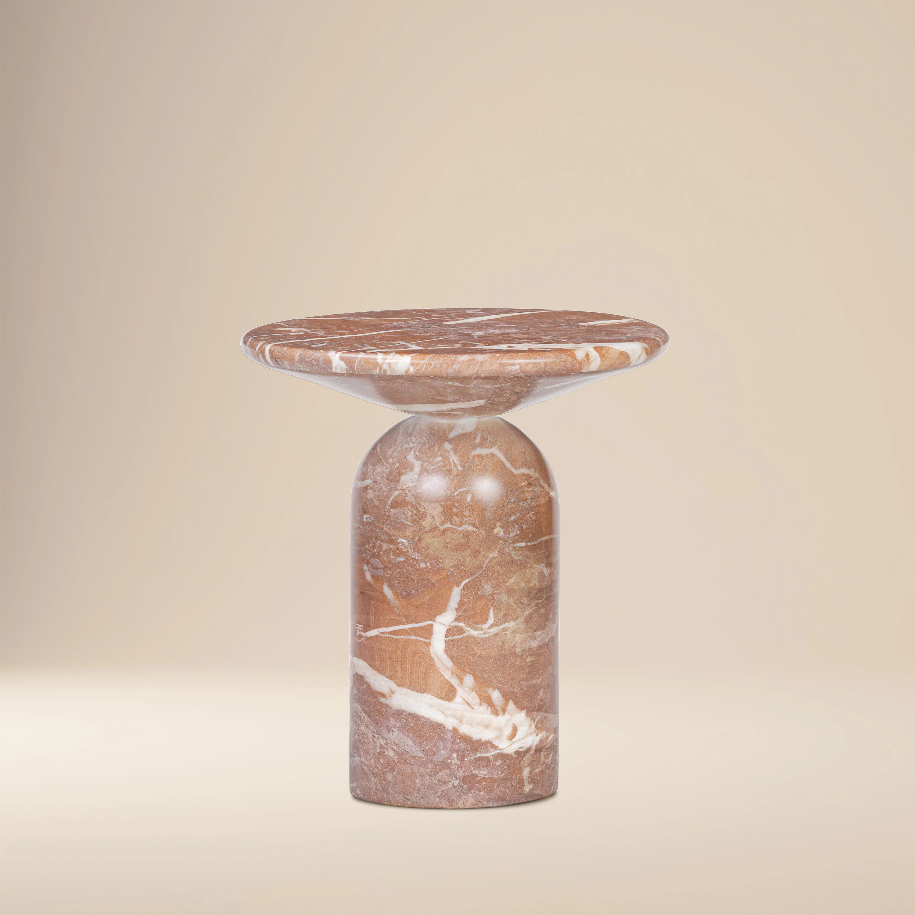 Wels End Table | Jasper Red
