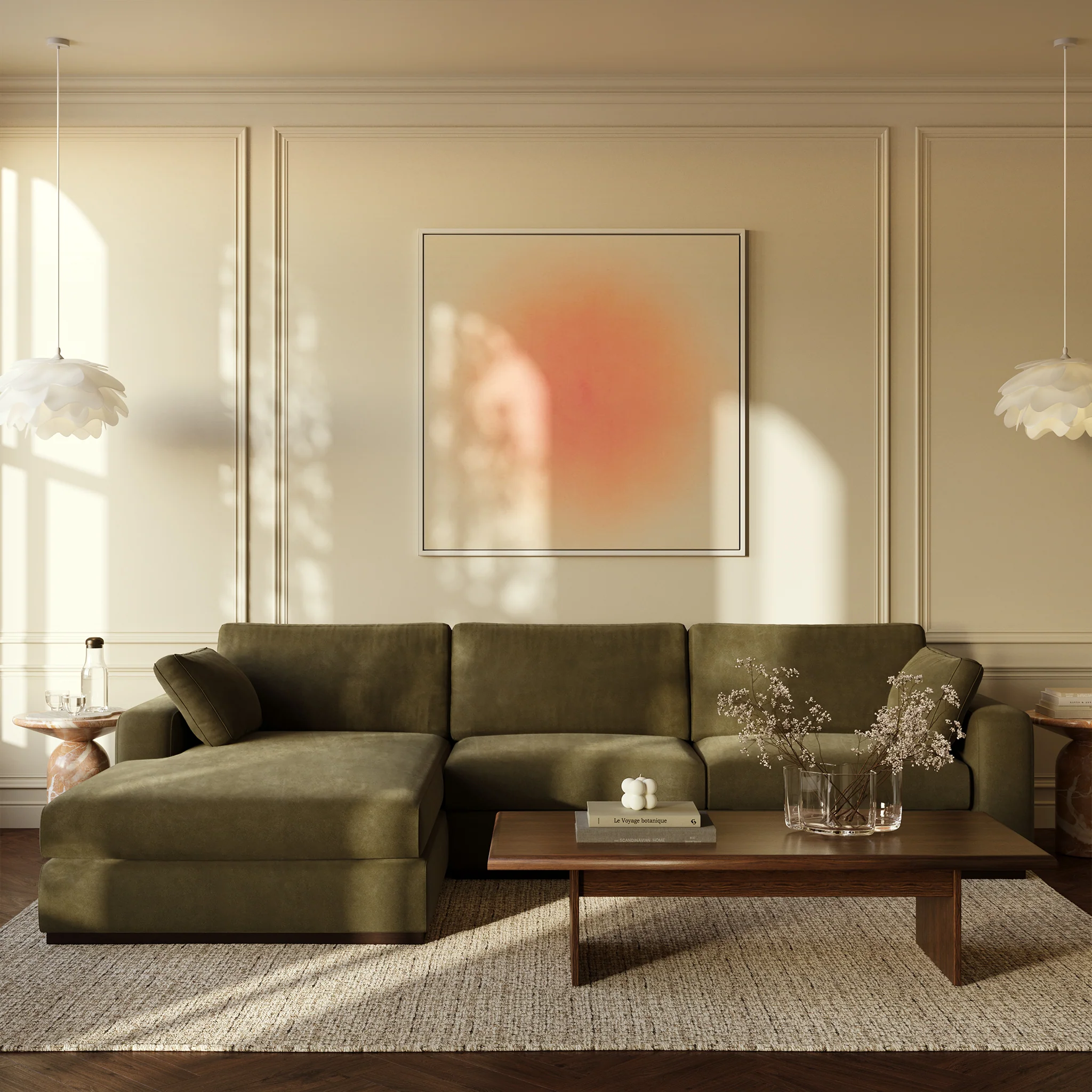 Wels End Table | Jasper Red - Image 3
