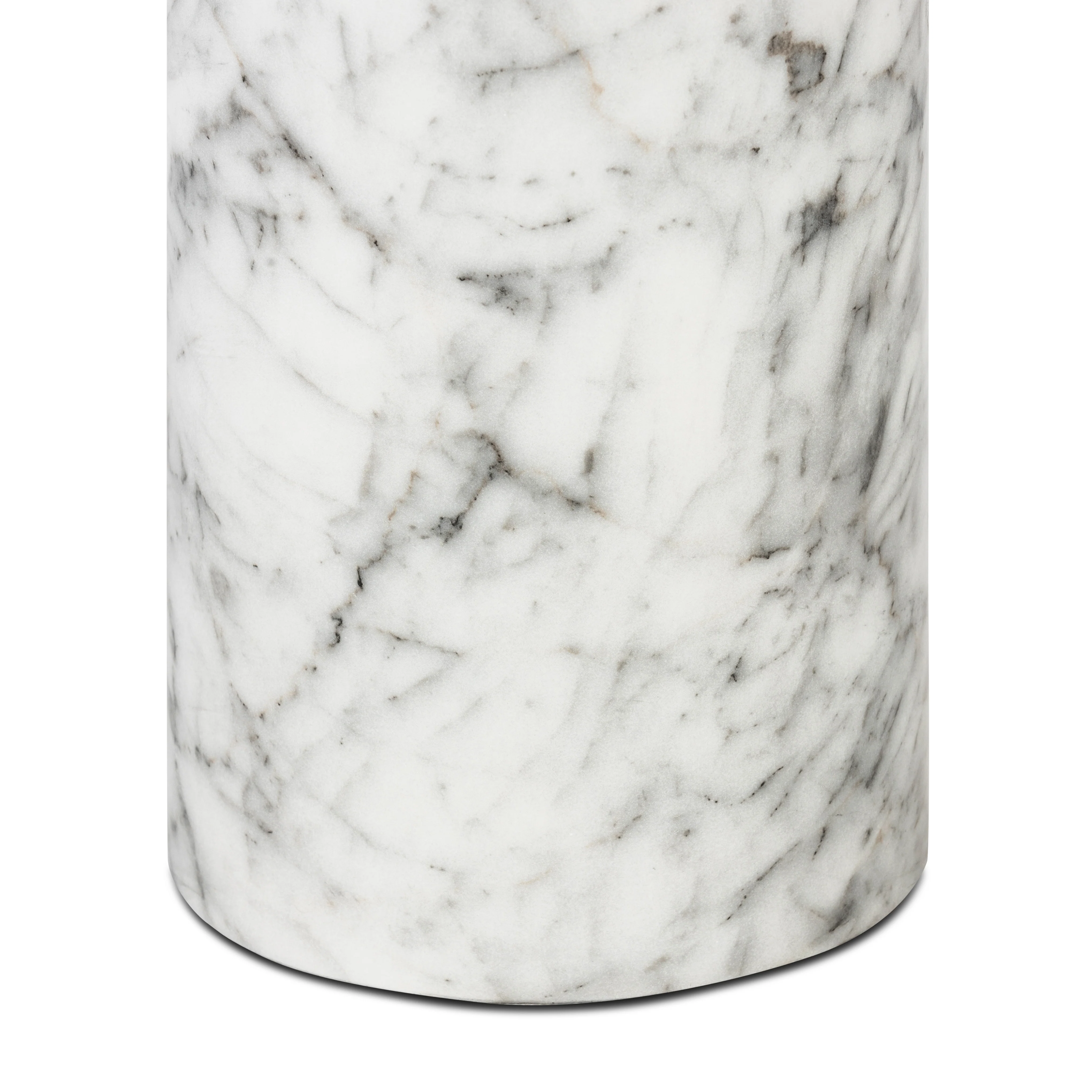 Wels End Table | White Marble - Image 8