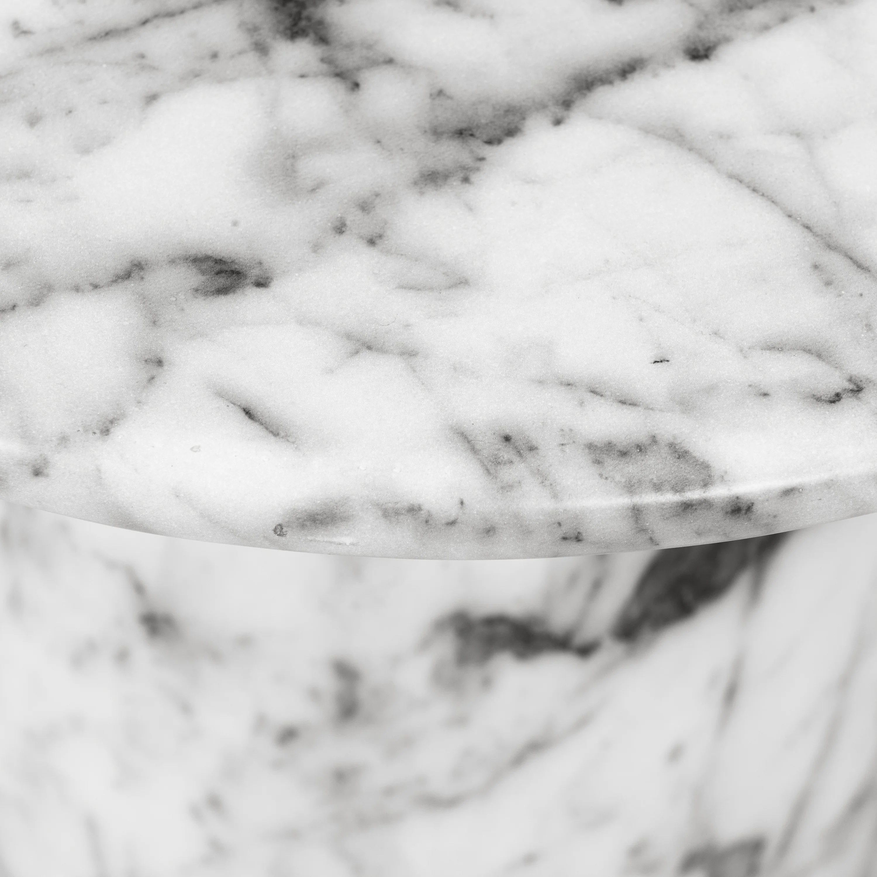Wels End Table | White Marble - Image 9