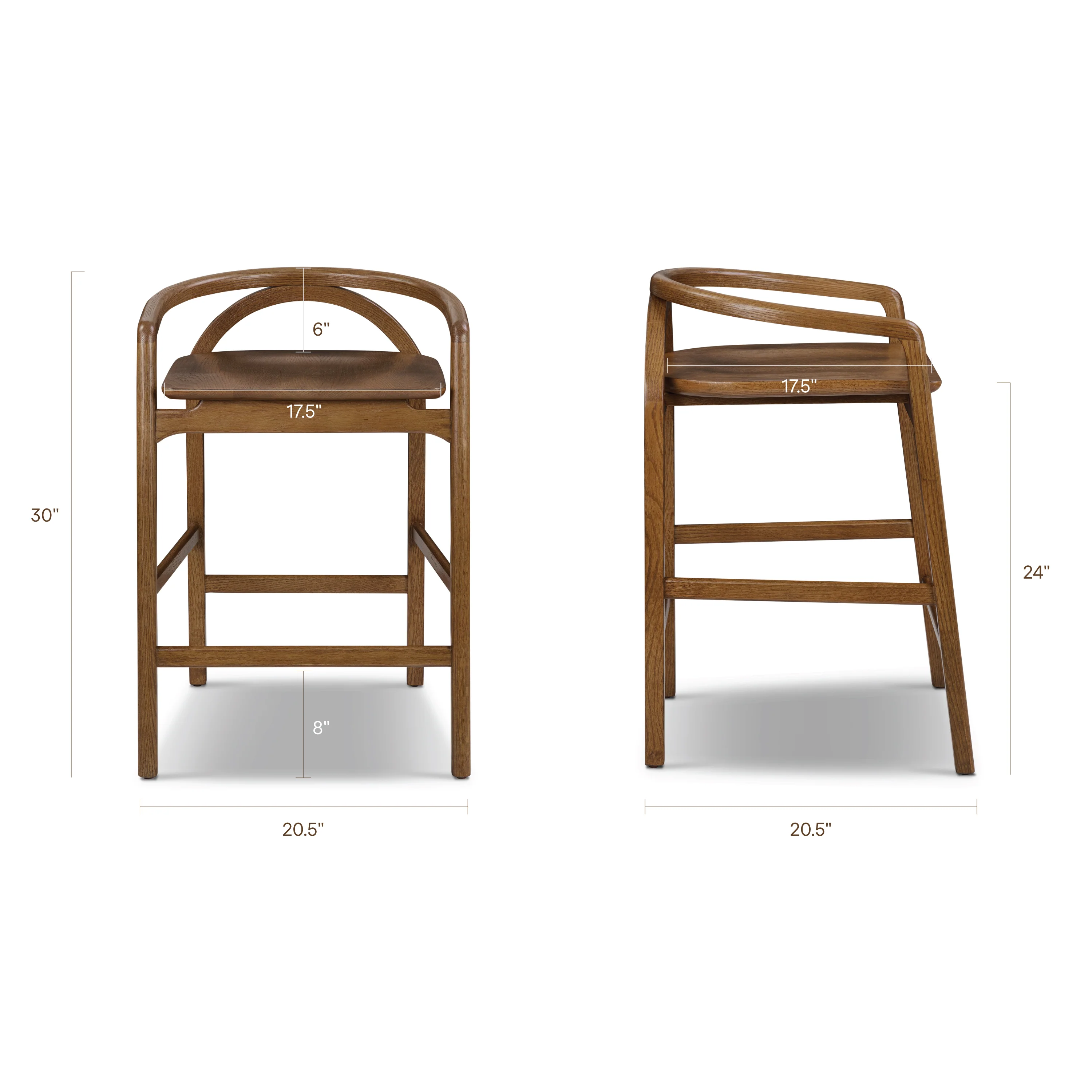 Yokohama Counter Stool | Reposado Oak - Image 17