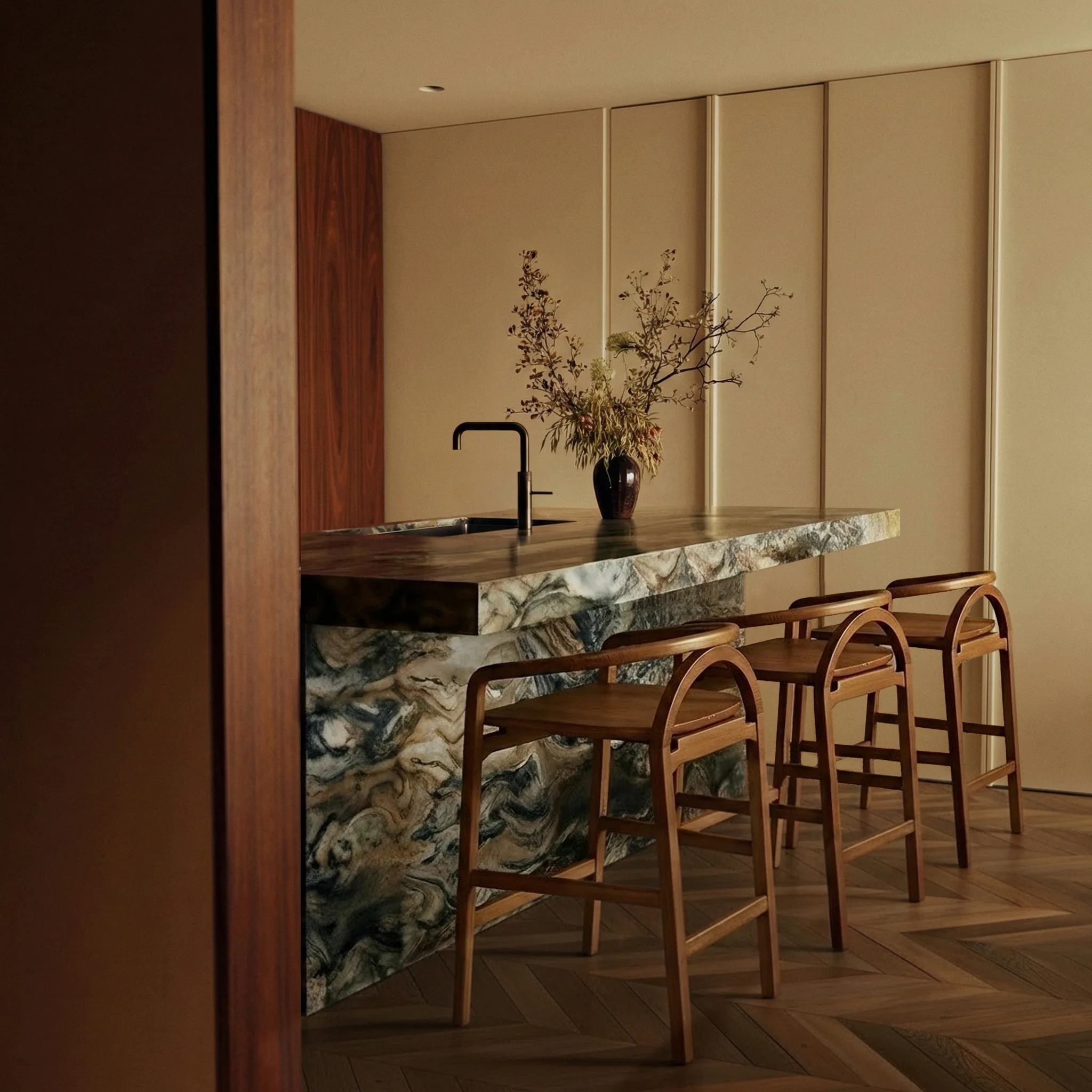 Yokohama Counter Stool | Reposado Oak - Image 2