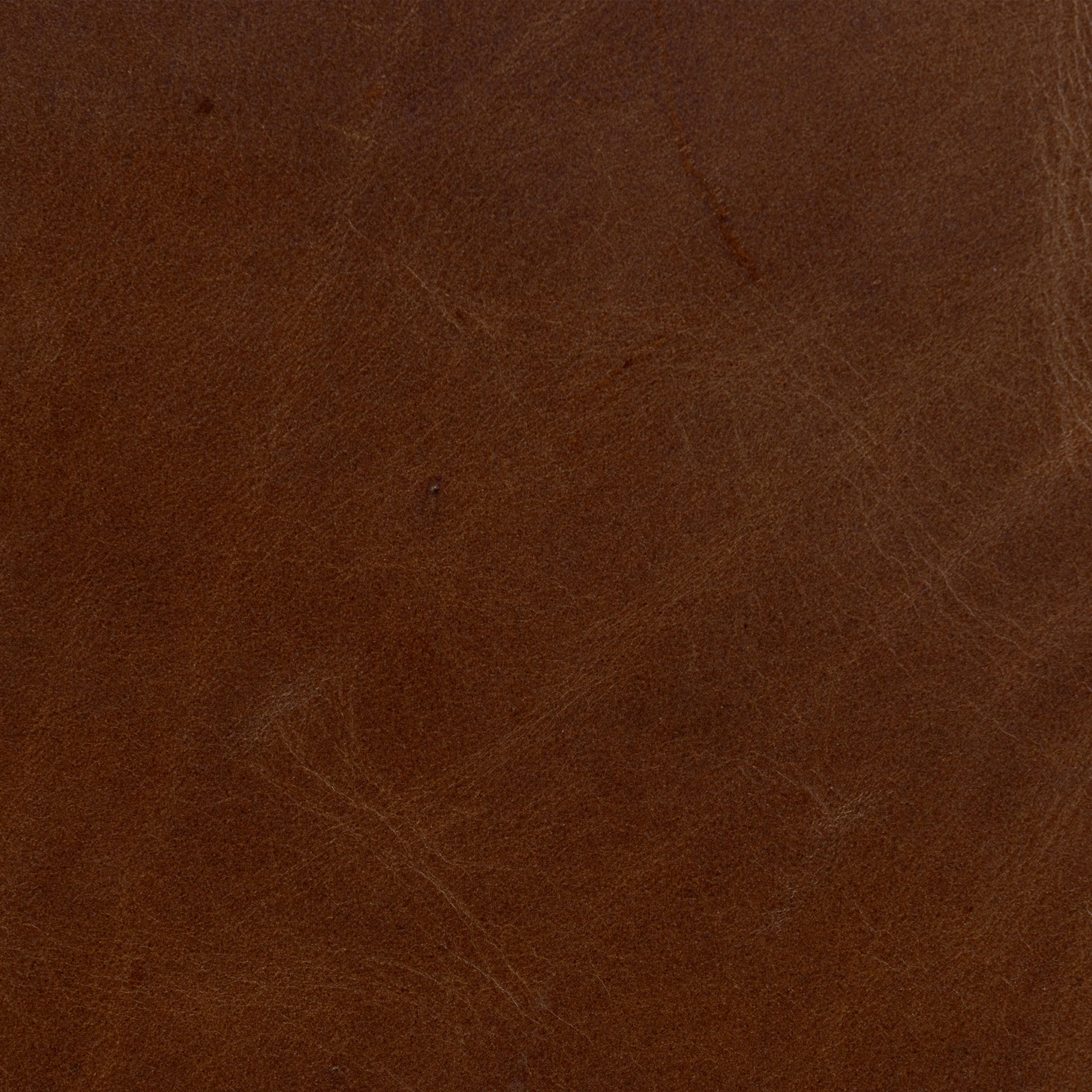 Zahra Leather Storage Ottoman | Oscuro Brown - Image 14