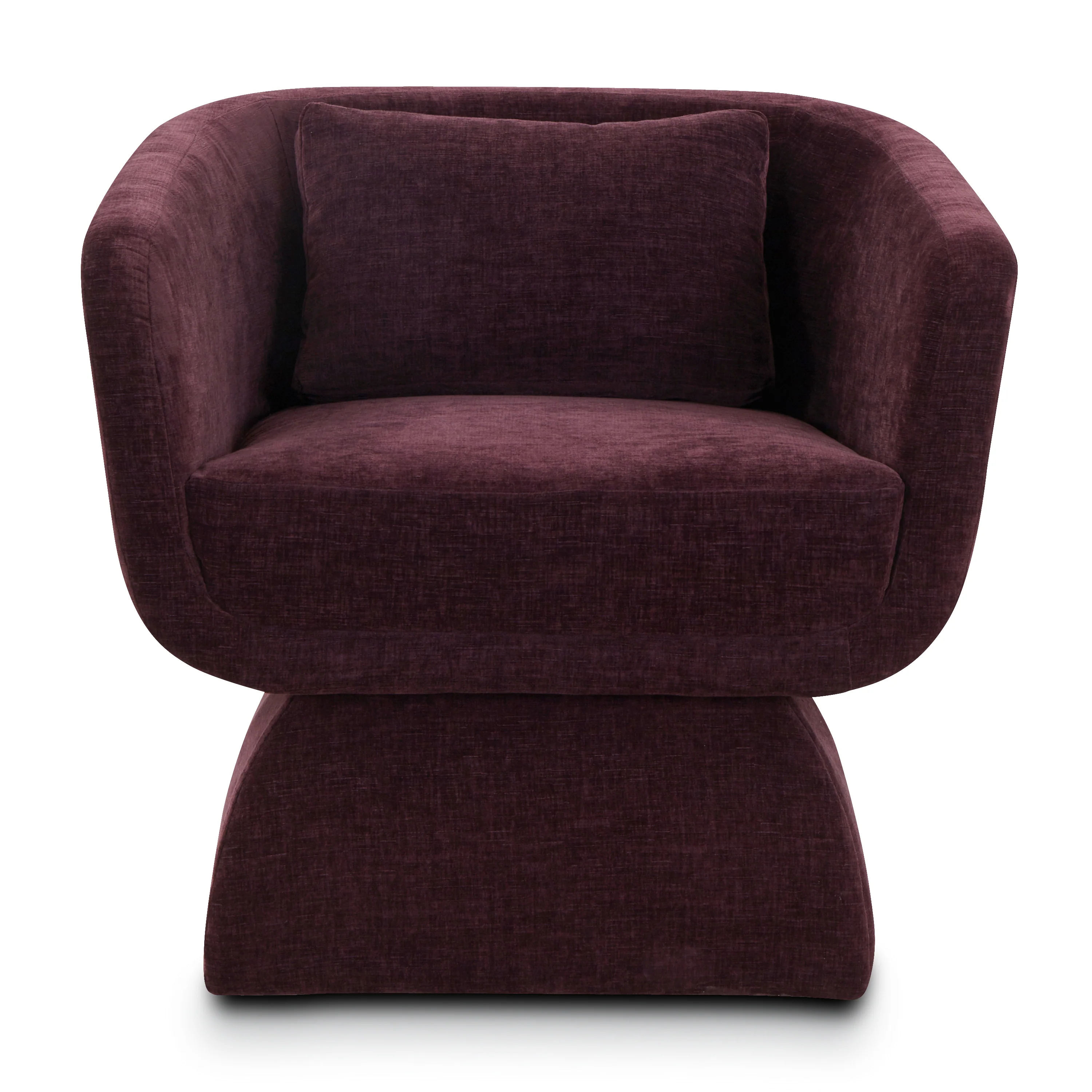 Zeno Lounge Chair | Mello Plum - Image 4